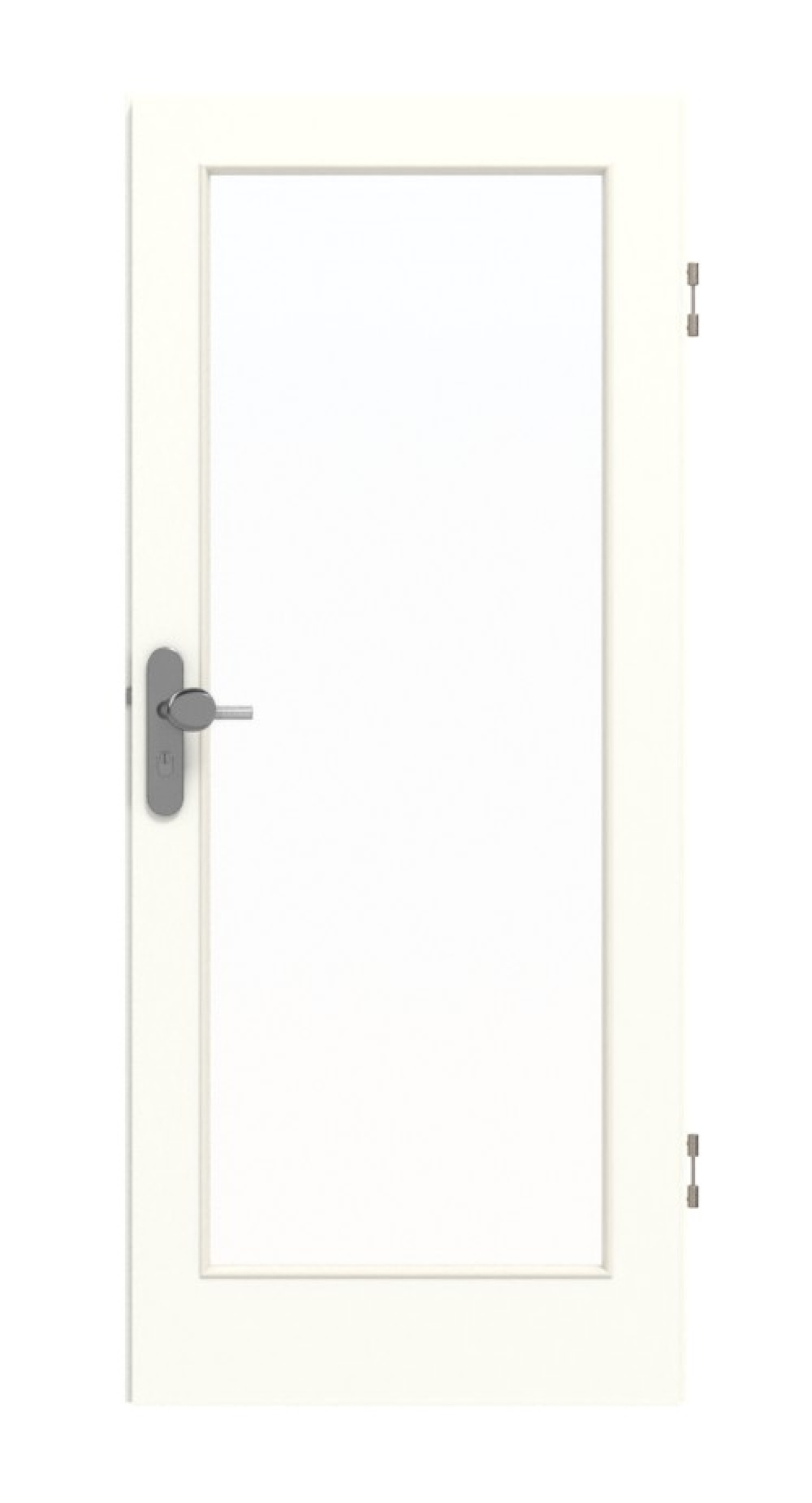 GARANT Wohnungseingangstür U11026SD Kristallweiß GHK08 mit Lichtausschnitt LA-3