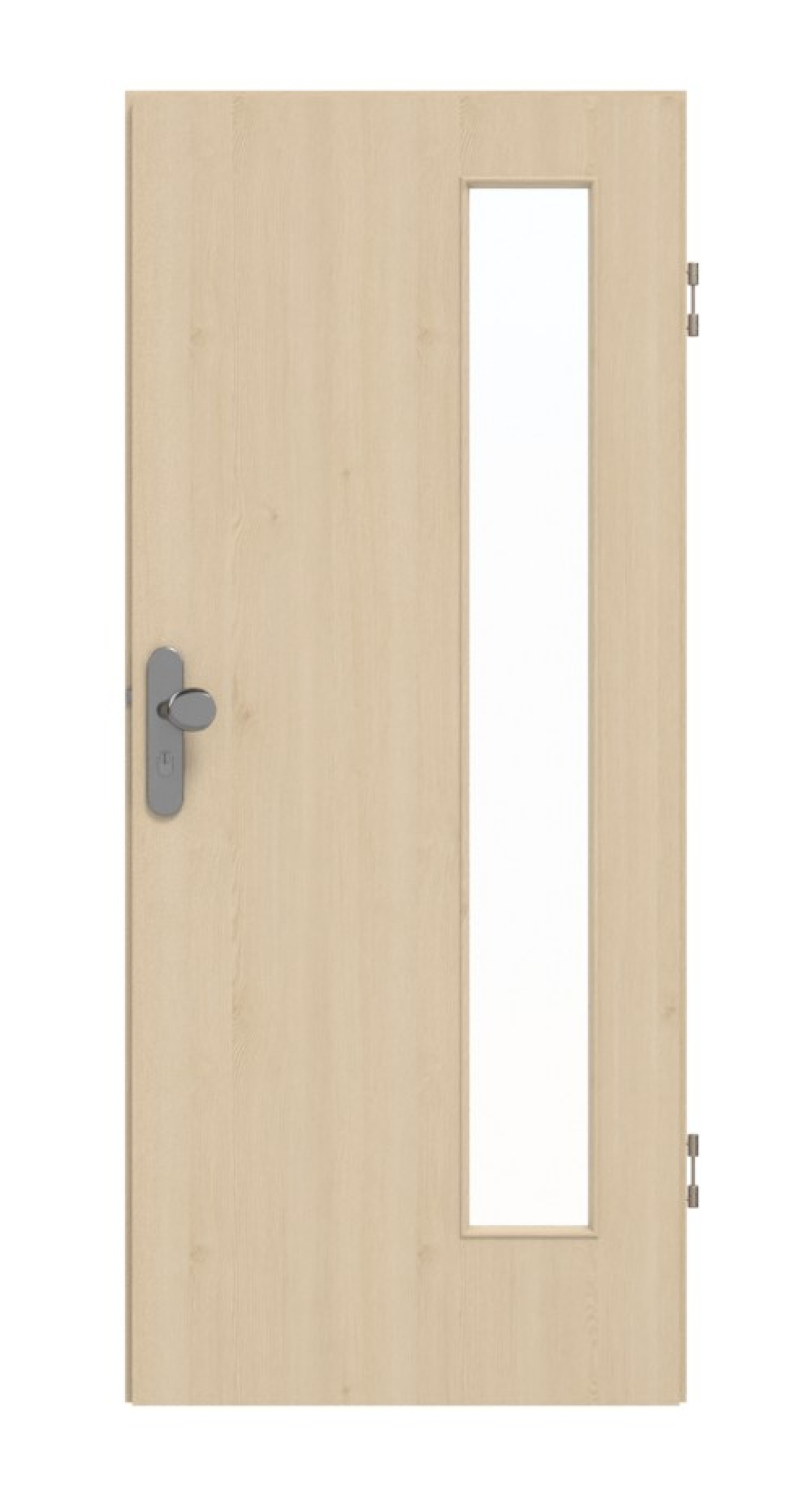 GARANT Wohnungseingangstür Authentic Sand GCK08 mit Lichtausschnitt LA-4 bandseitig