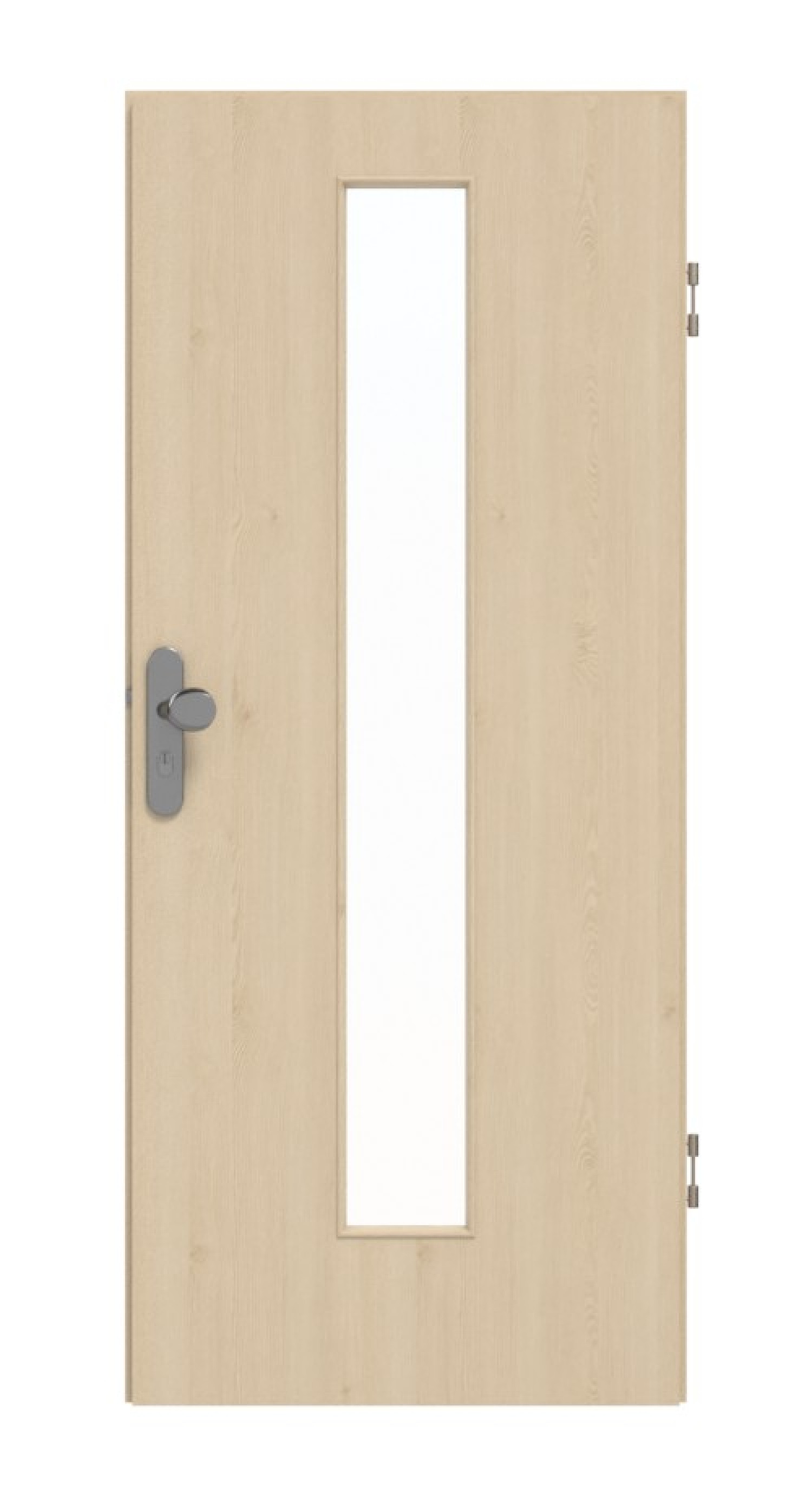 GARANT Wohnungseingangstür Authentic Sand GCK08 mit Lichtausschnitt LA-4 mittig
