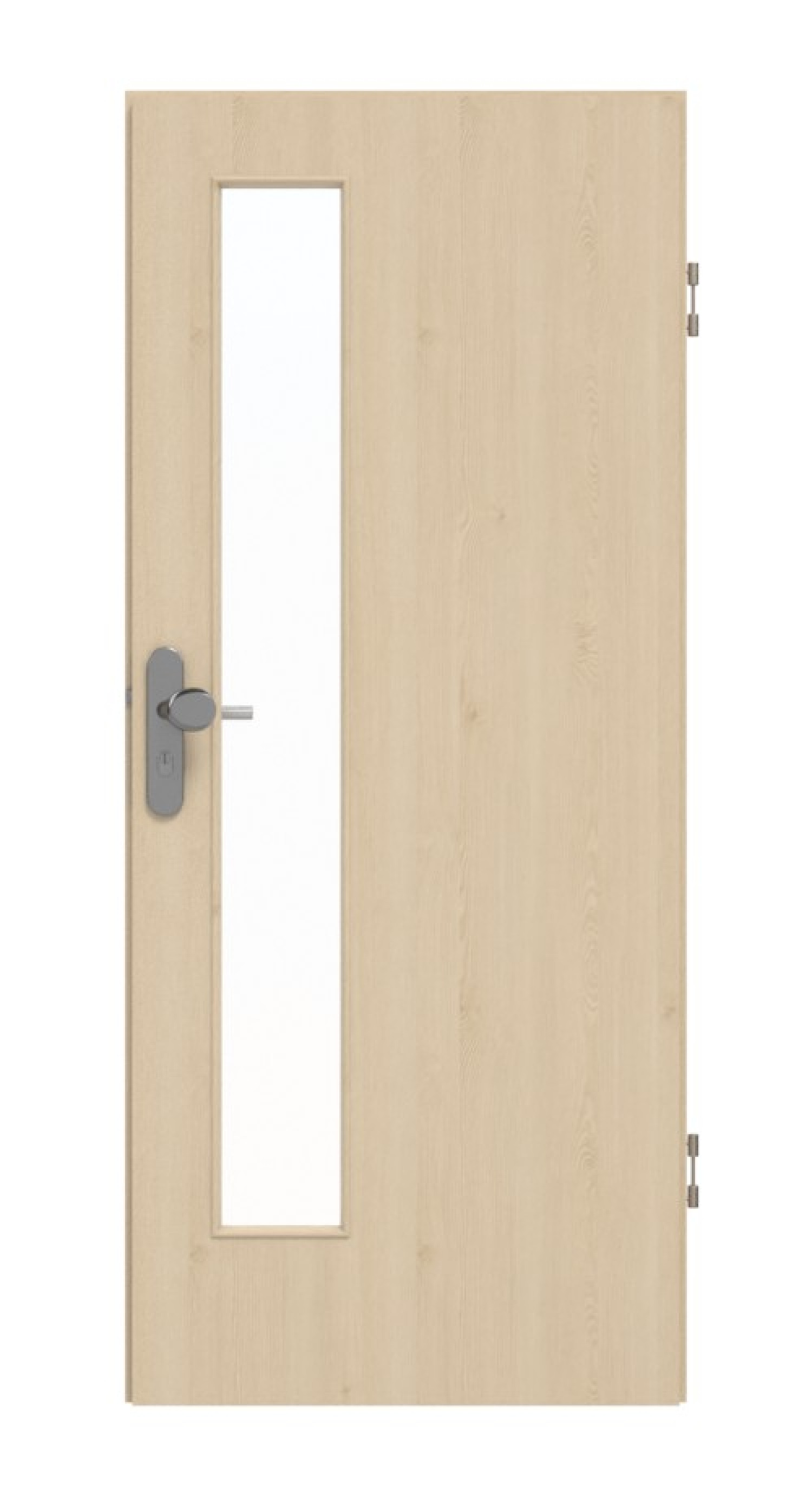 GARANT Wohnungseingangstür Authentic Sand GCK08 mit Lichtausschnitt LA-4 schlossseitig