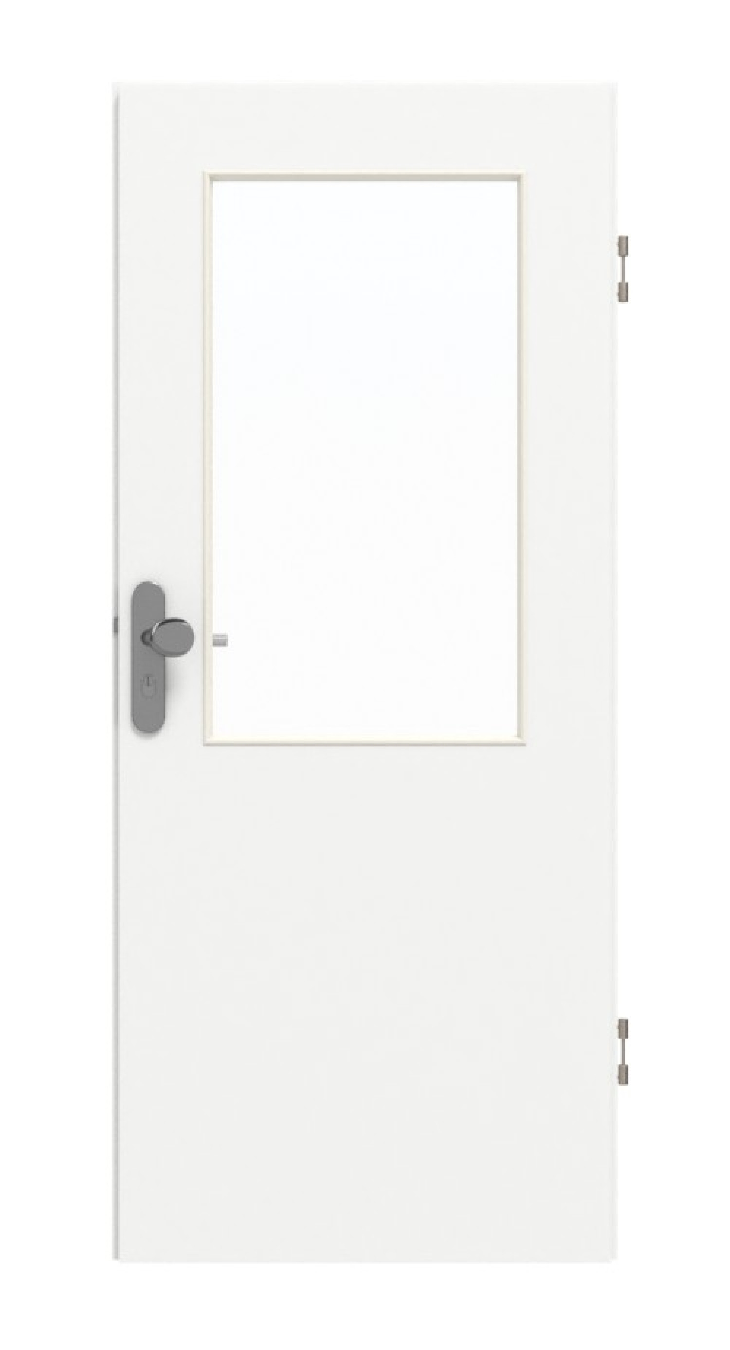 GARANT Wohnungseingangstür U11209SD Edelweiß GHK08 mit Lichtausschnitt LA-6