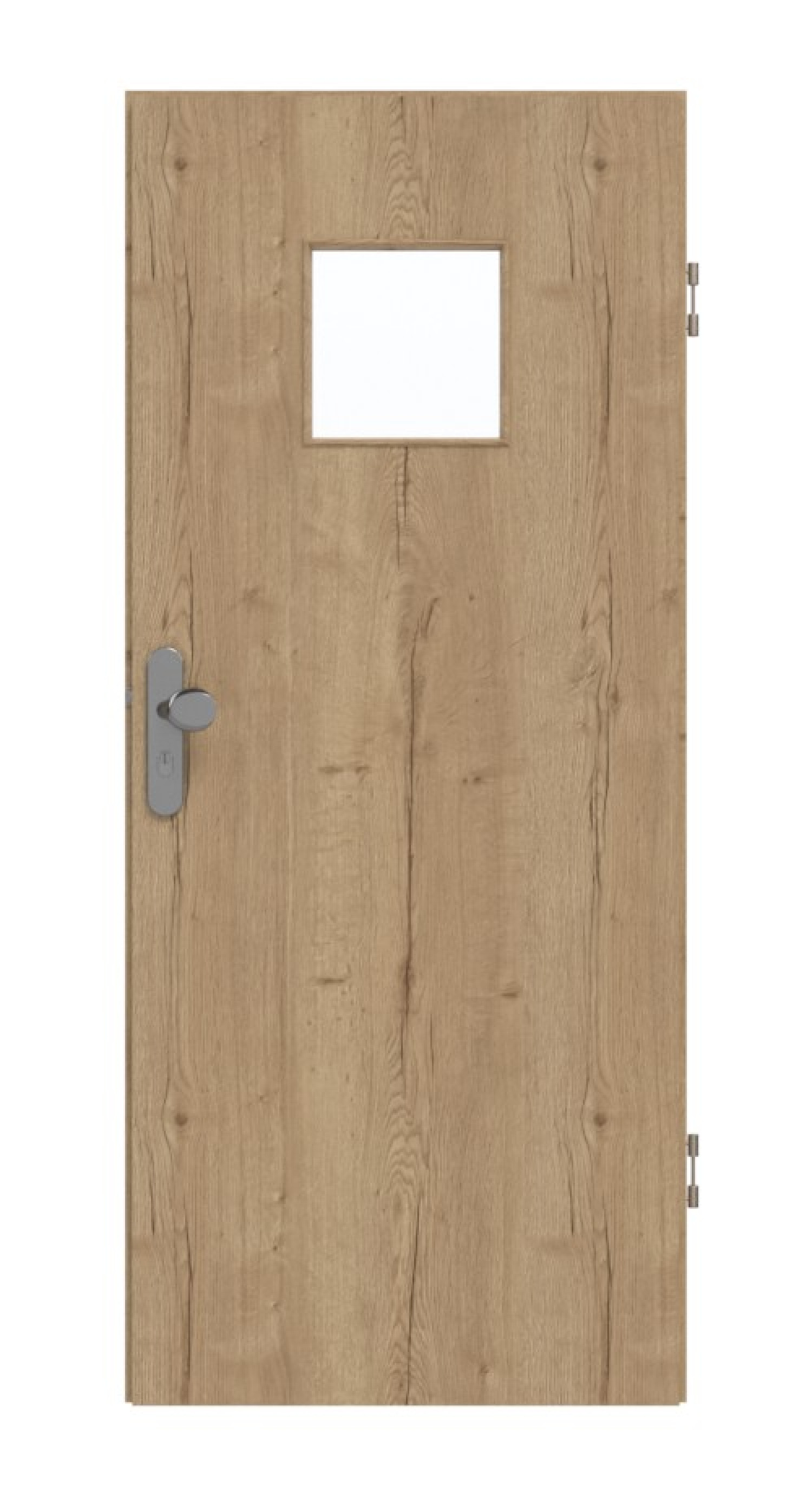 GARANT Wohnungseingangstür Authentic Risseiche GCK08 mit Lichtausschnitt LA-7