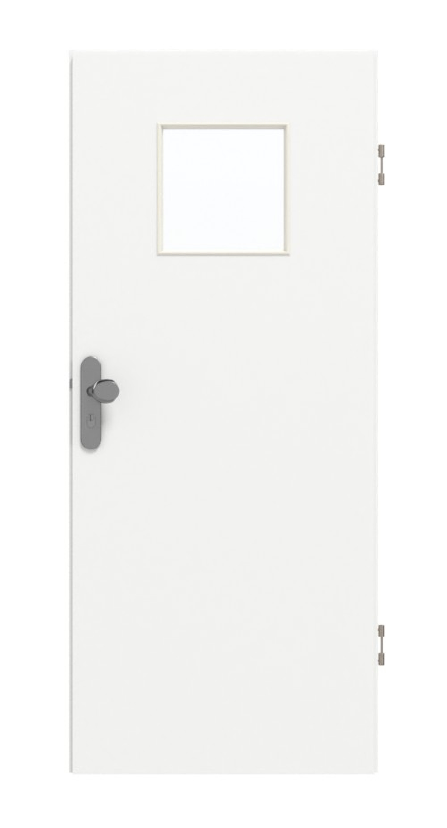 GARANT Wohnungseingangstür U11209SD Edelweiß GHK08 mit Lichtausschnitt LA-8