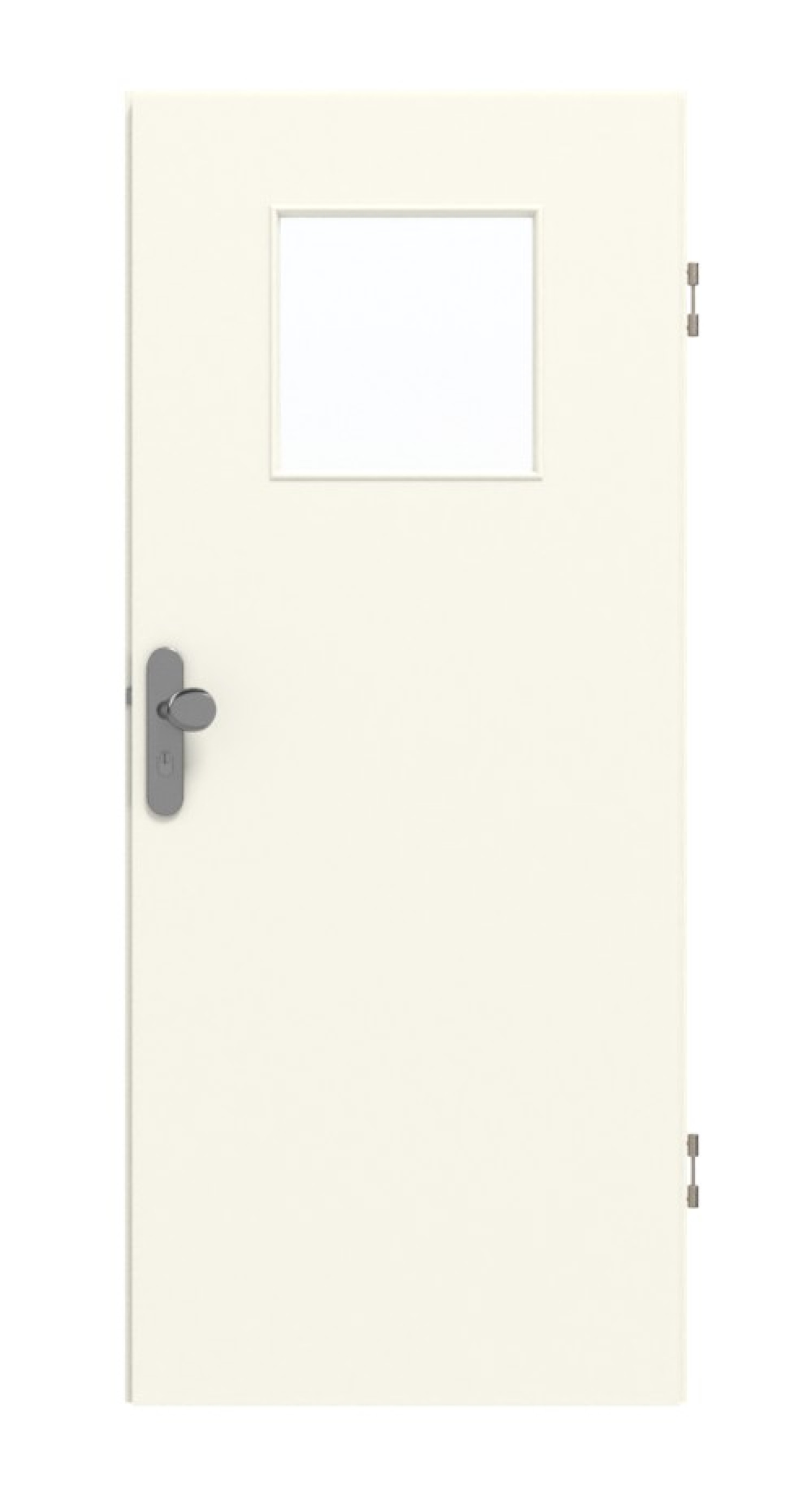 GARANT Wohnungseingangstür 9417-60 Snow White CePaL mit Lichtausschnitt LA-9