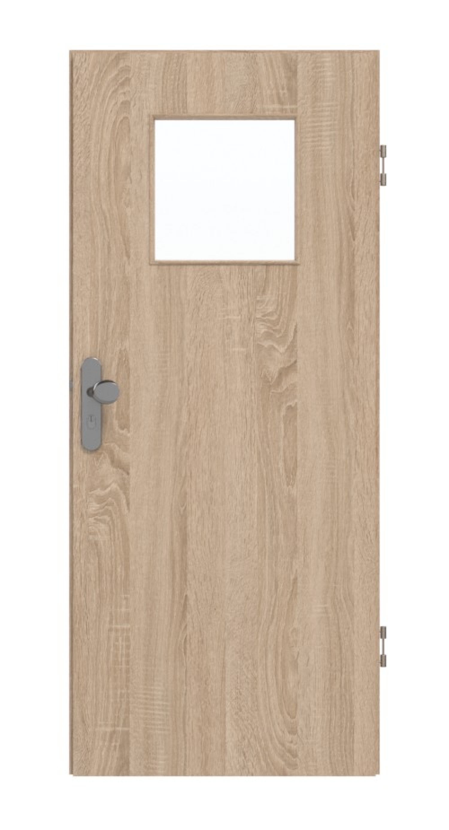GARANT Wohnungseingangstür Authentic Eiche GCK08 mit Lichtausschnitt LA-9