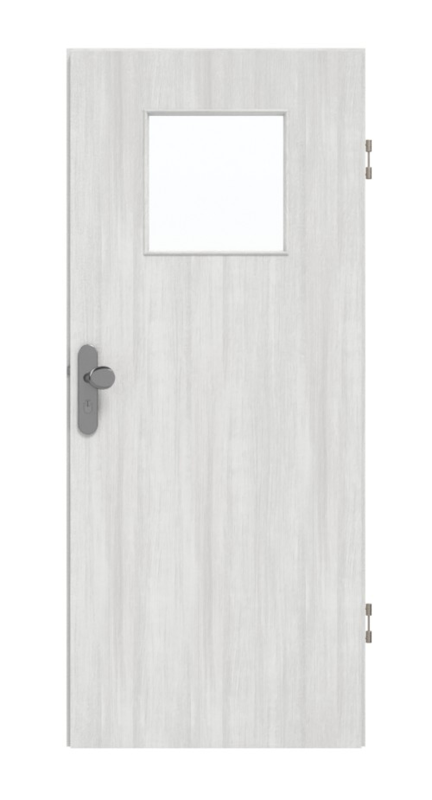 GARANT Wohnungseingangstür Authentic Grigio CePaL mit Lichtausschnitt LA-9