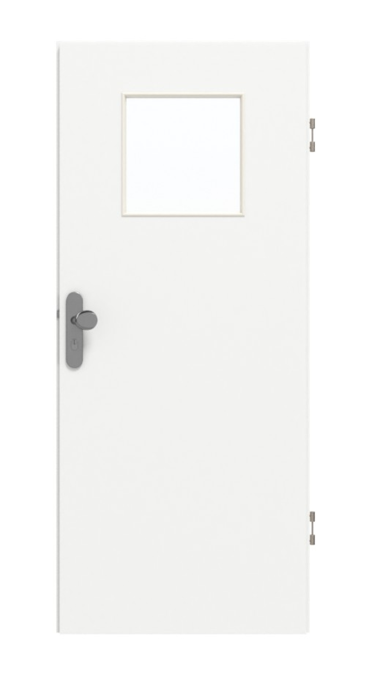 GARANT Wohnungseingangstür U11209SD Edelweiß GHK08 mit Lichtausschnitt LA-9