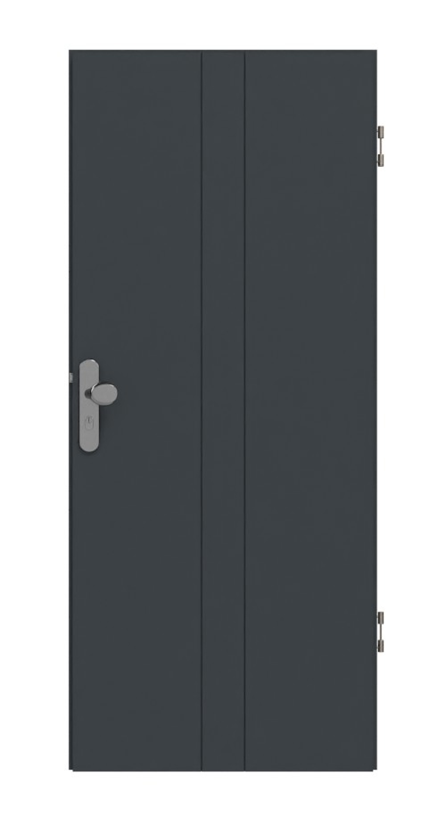 HÖRMANN Wohnungseingangstür Groove 23 Anthrazit RAL 7016 Lack DesignLine