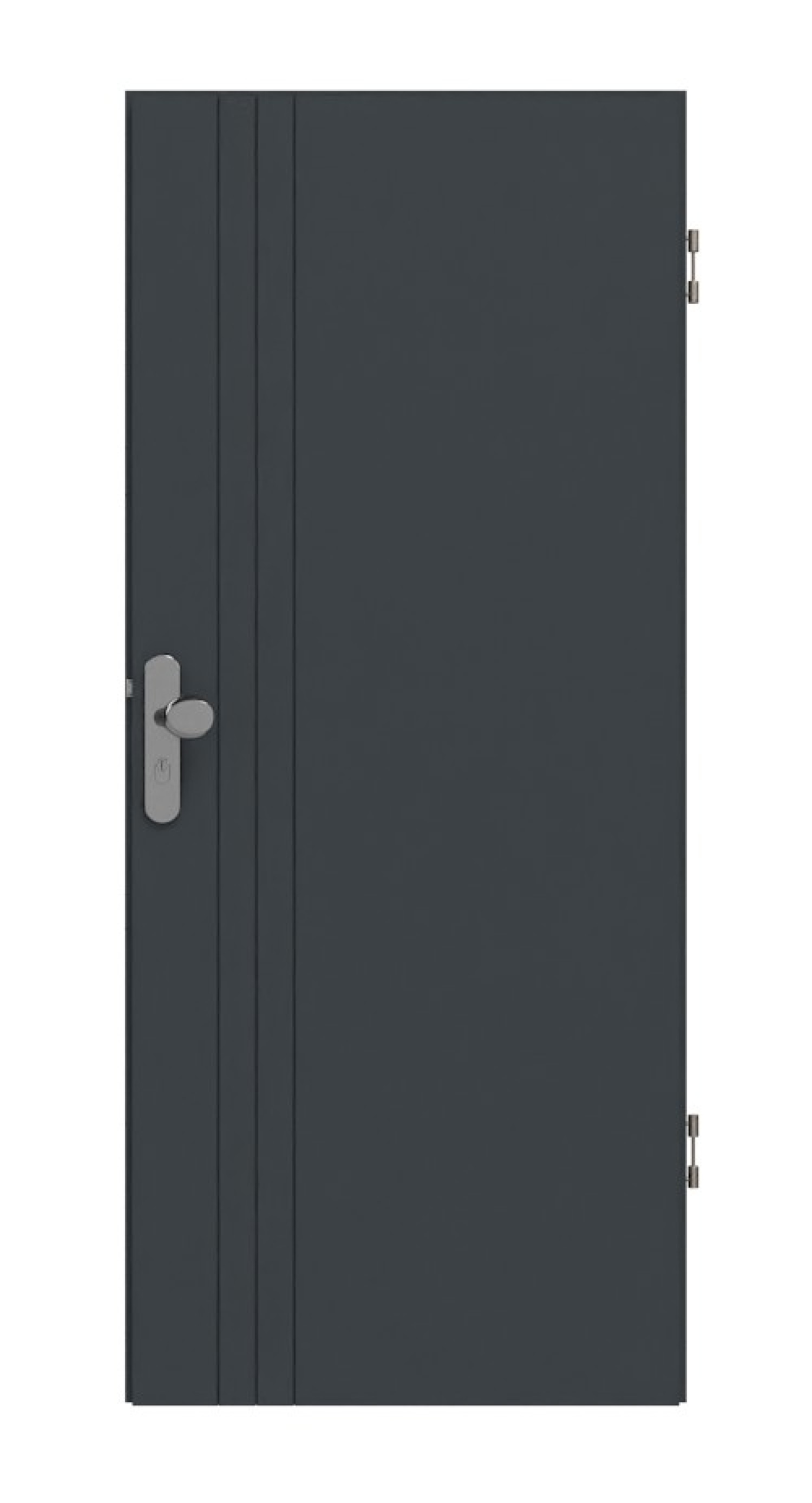 HÖRMANN Wohnungseingangstür Groove 85 Anthrazit RAL 7016 Lack DesignLine