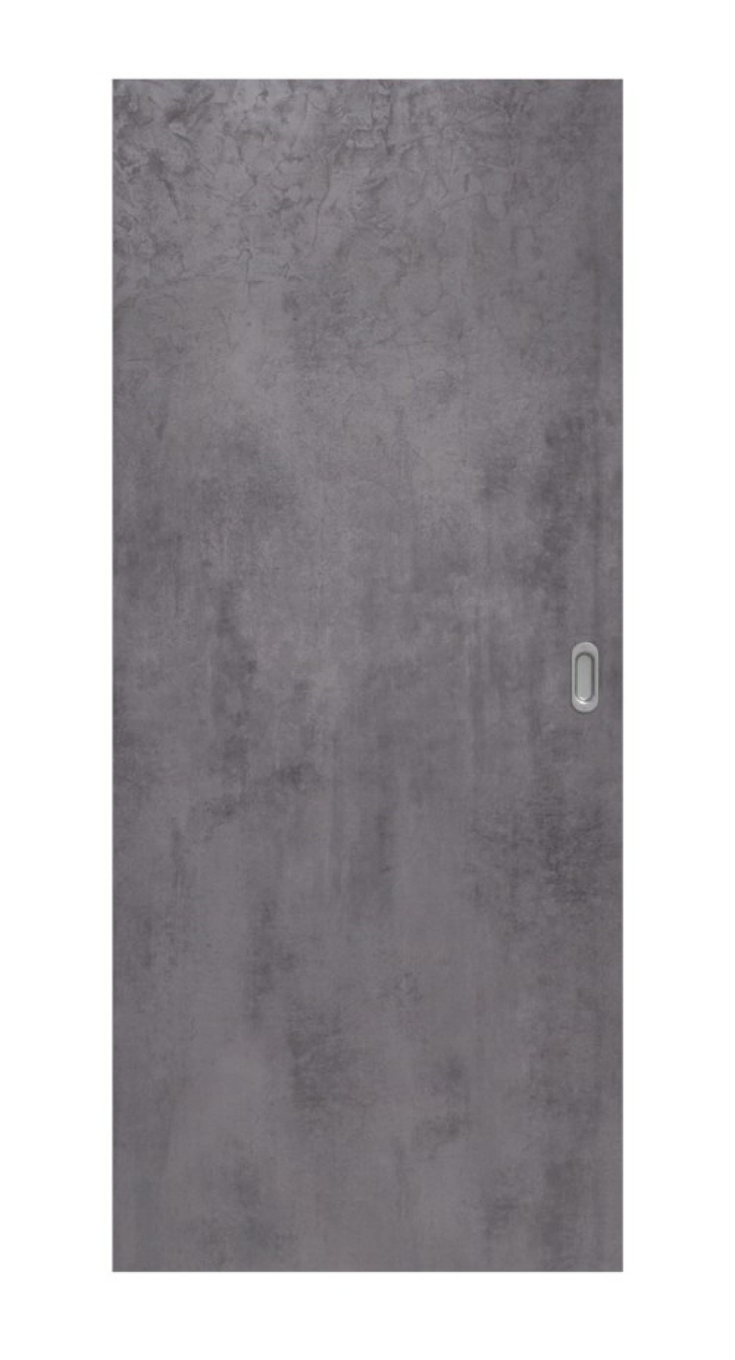JELD-WEN Feuchtraum-Schiebetür Concrete Anthrazit HPL-Primata