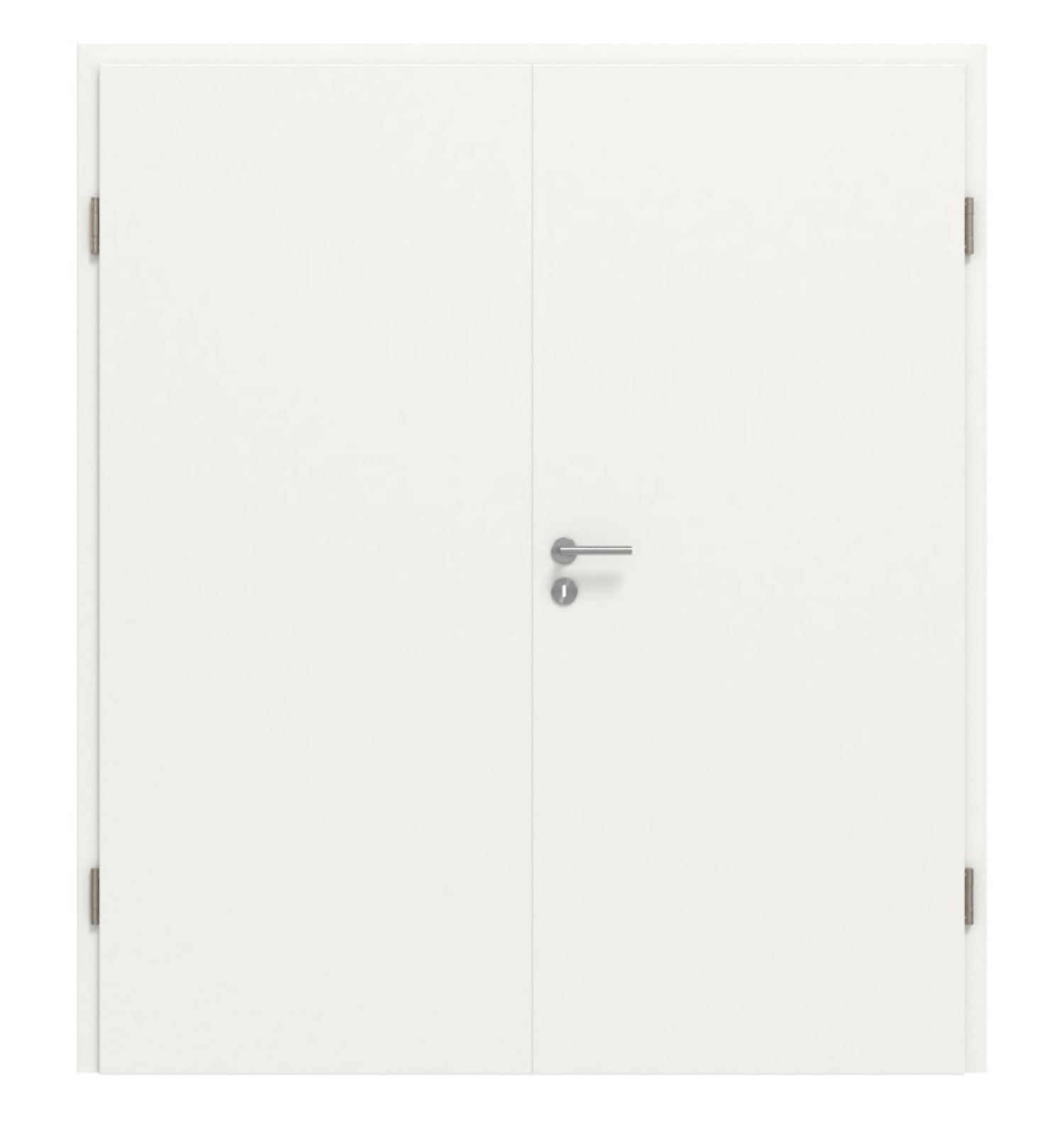 JELD-WEN Doppelflügeltür Classic Brillantweiß ähnl. RAL 9016 ExpertLack mit Zarge