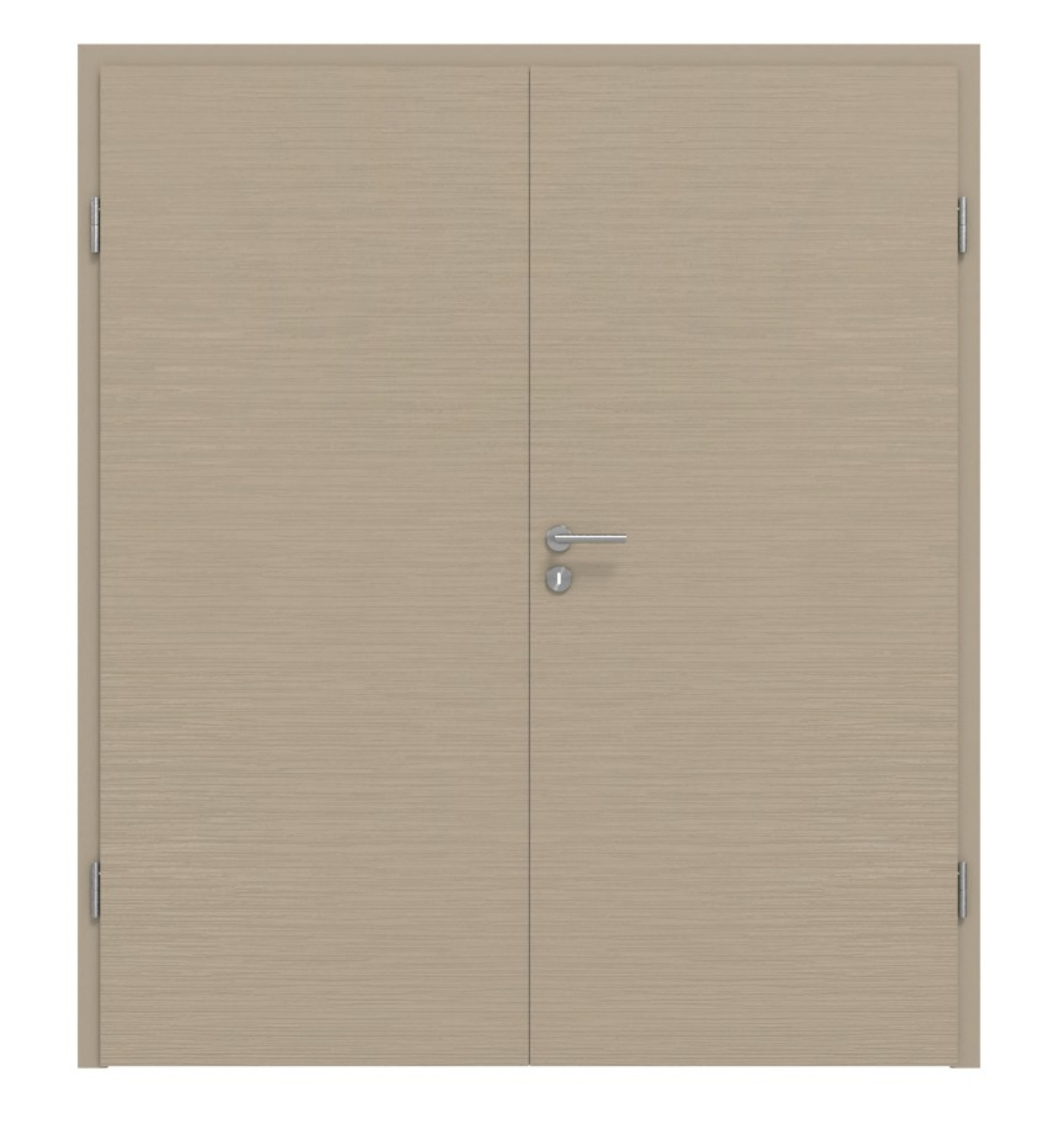 HÖRMANN Doppelflügeltür Schiefer Taupe Proline Concepto mit Zarge