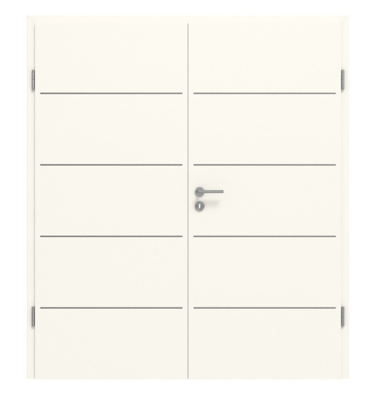 GARANT Doppelflügeltür Corona 830 Pearl White CePaL mit Zarge