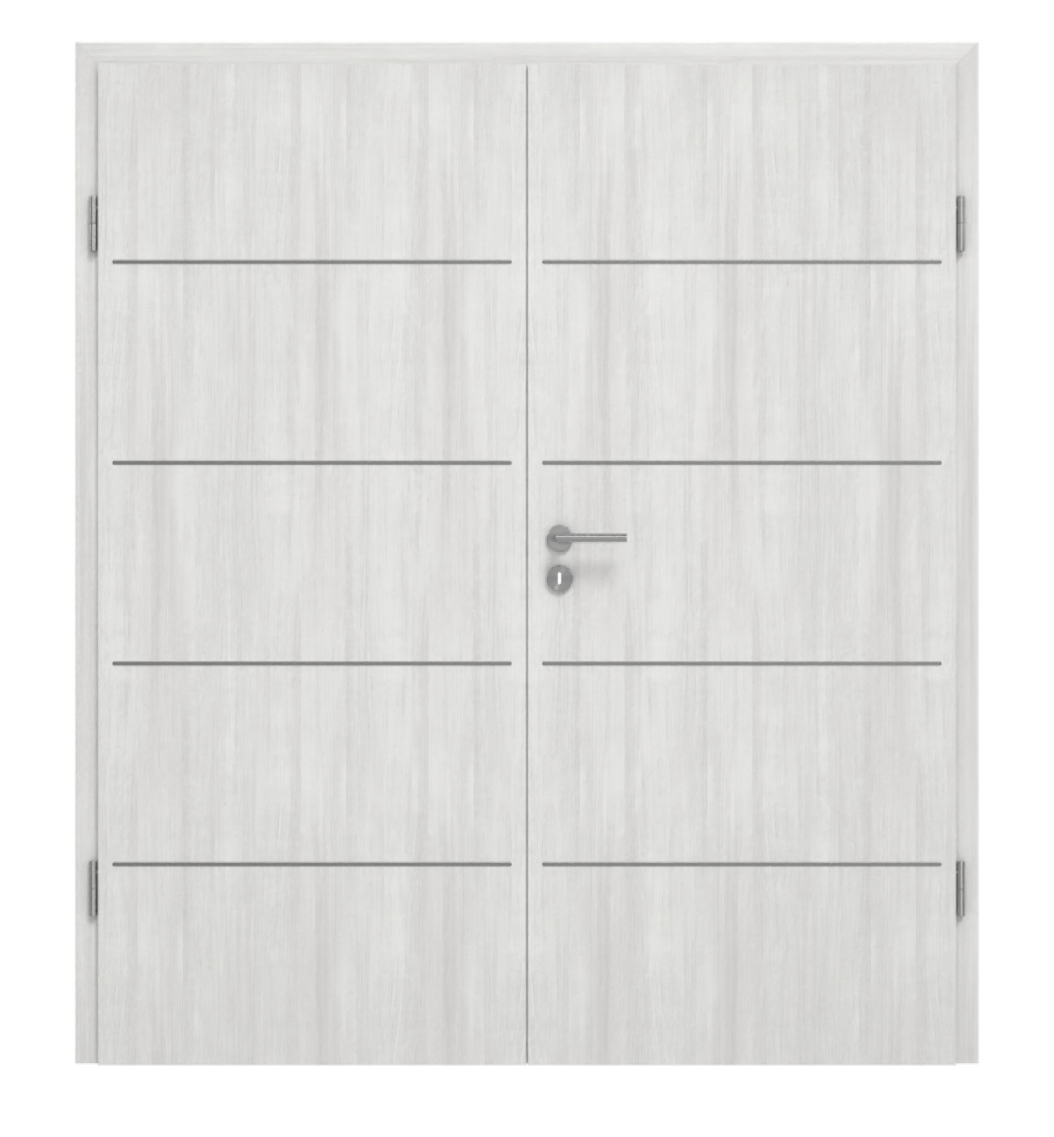 GARANT Doppelflügeltür Corona 830 Authentic Grigio CePaL mit Zarge
