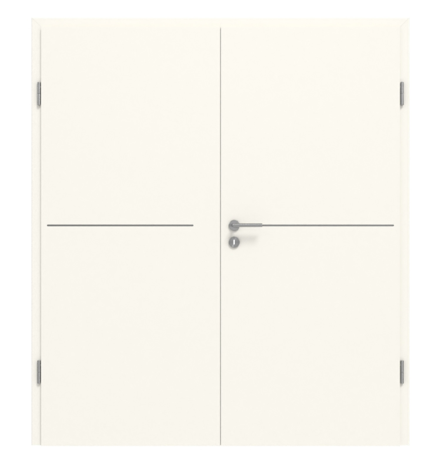 GARANT Doppelflügeltür Corona 831 Pearl White CePaL mit Zarge