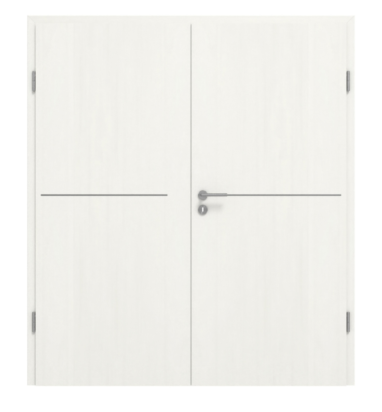 GARANT Doppelflügeltür Corona 831 Authentic Bianco CePaL mit Zarge