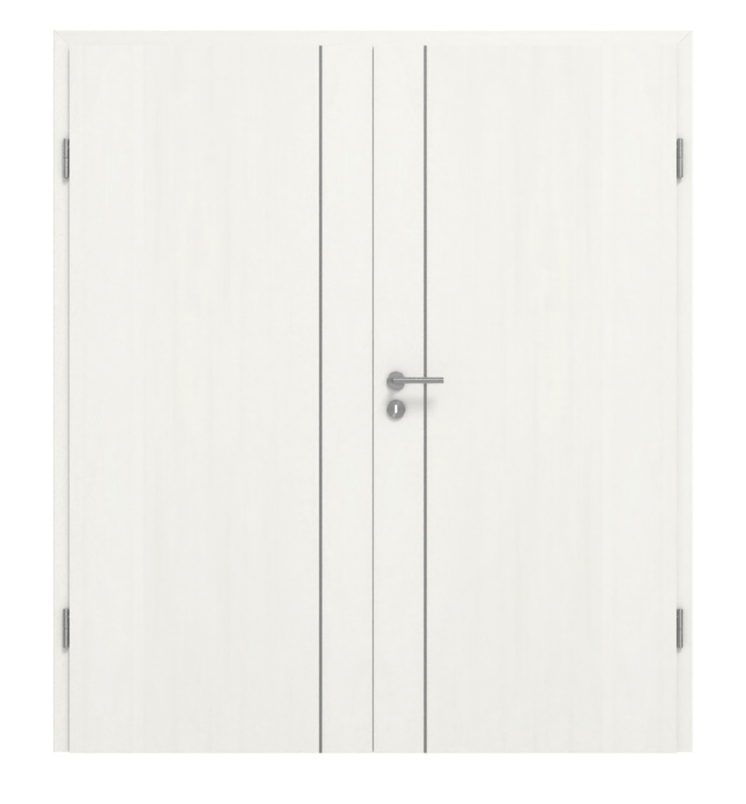 GARANT Doppelflügeltür Corona 850 Authentic Bianco CePaL mit Zarge
