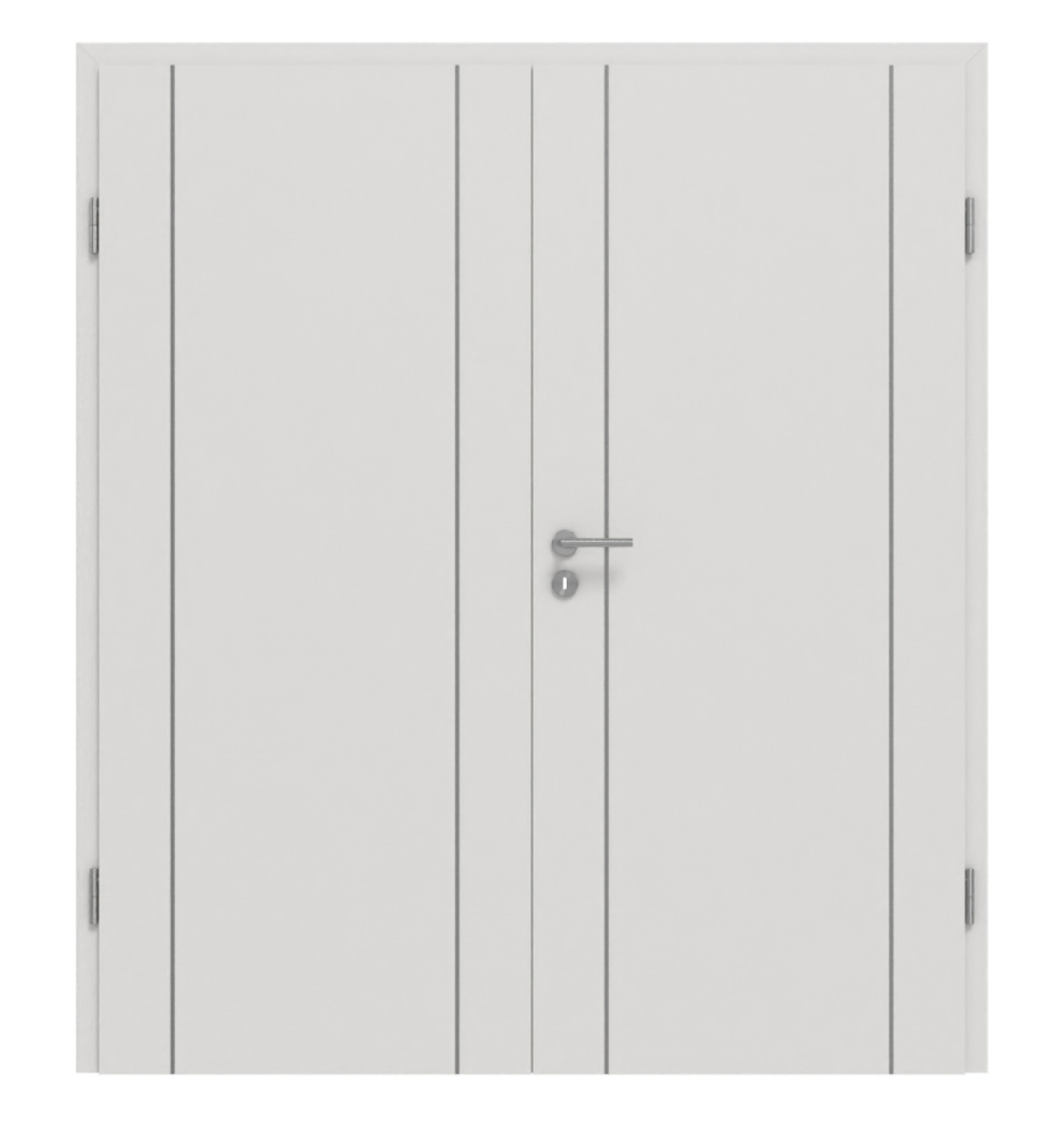 GARANT Doppelflügeltür Corona 851 Silver Grey CePaL mit Zarge