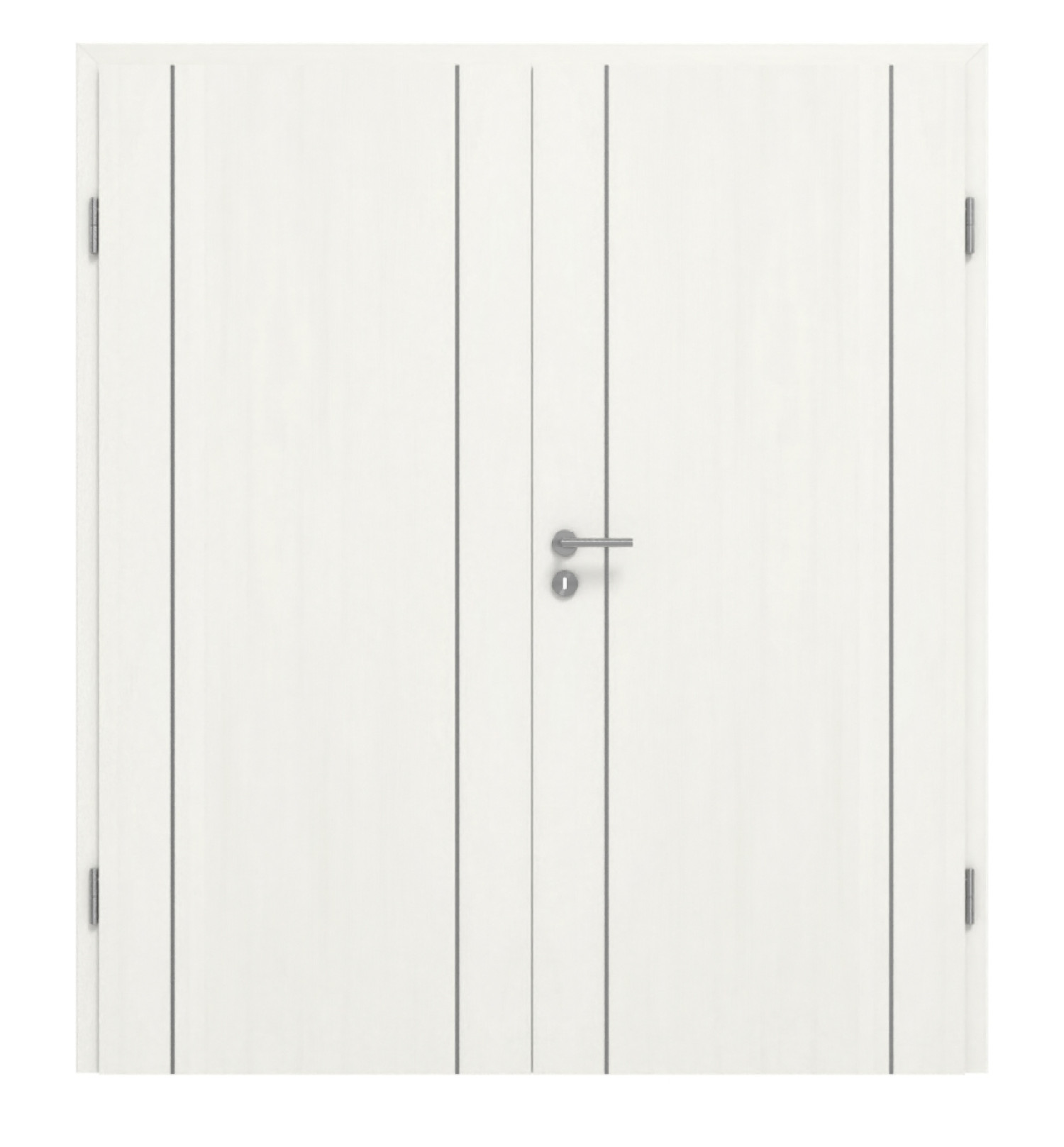 GARANT Doppelflügeltür Corona 851 Authentic Bianco CePaL mit Zarge