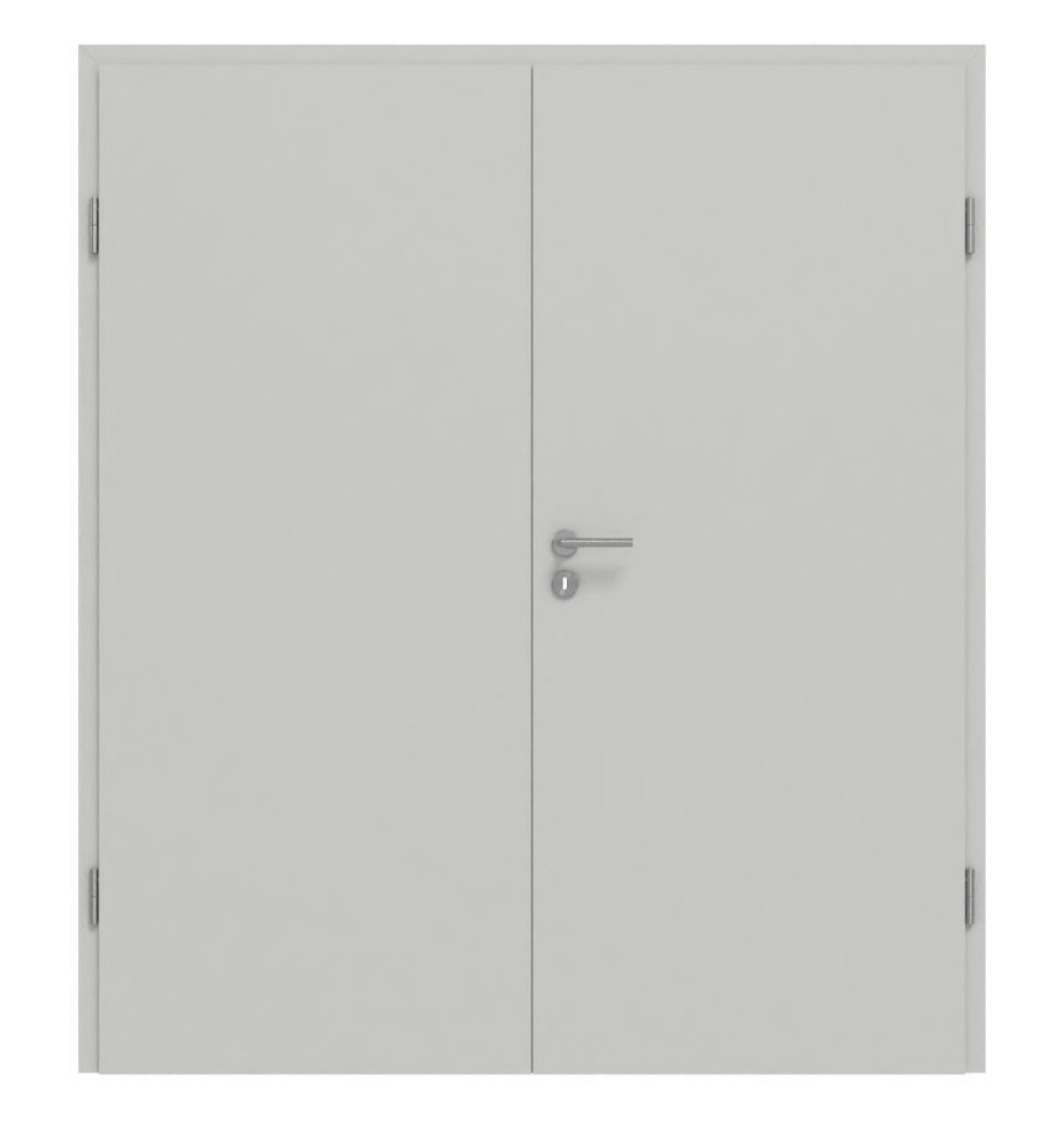 GARANT Doppelflügeltür inkl. Zarge D92-60 Dove Grey Resopal