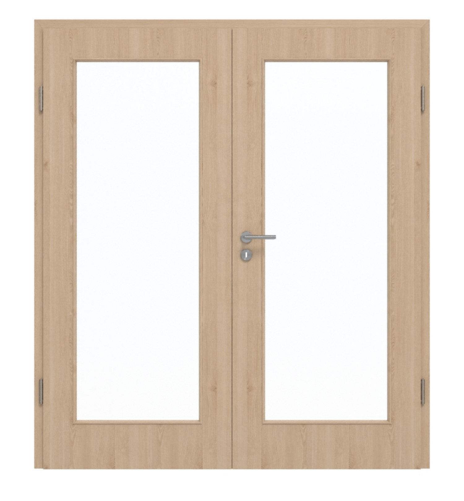 GARANT Doppelflügeltür inkl. Zarge Authentic Achat GCK08 mit Lichtausschnitt LA-2