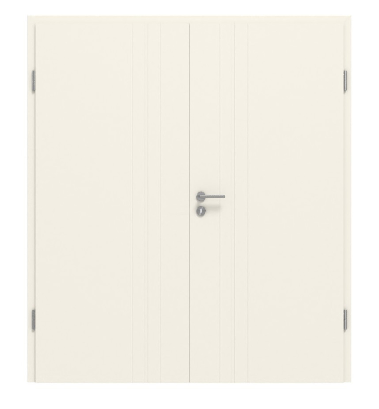 CLASSEN Doppelflügeltür Dynamic 3.21 Weißlack RAL 9010 inkl. Zarge