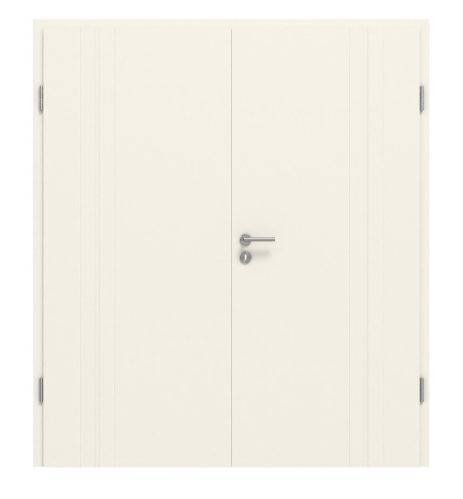 CLASSEN Doppelflügeltür Dynamic 3.22 Weißlack RAL 9010 inkl. Zarge