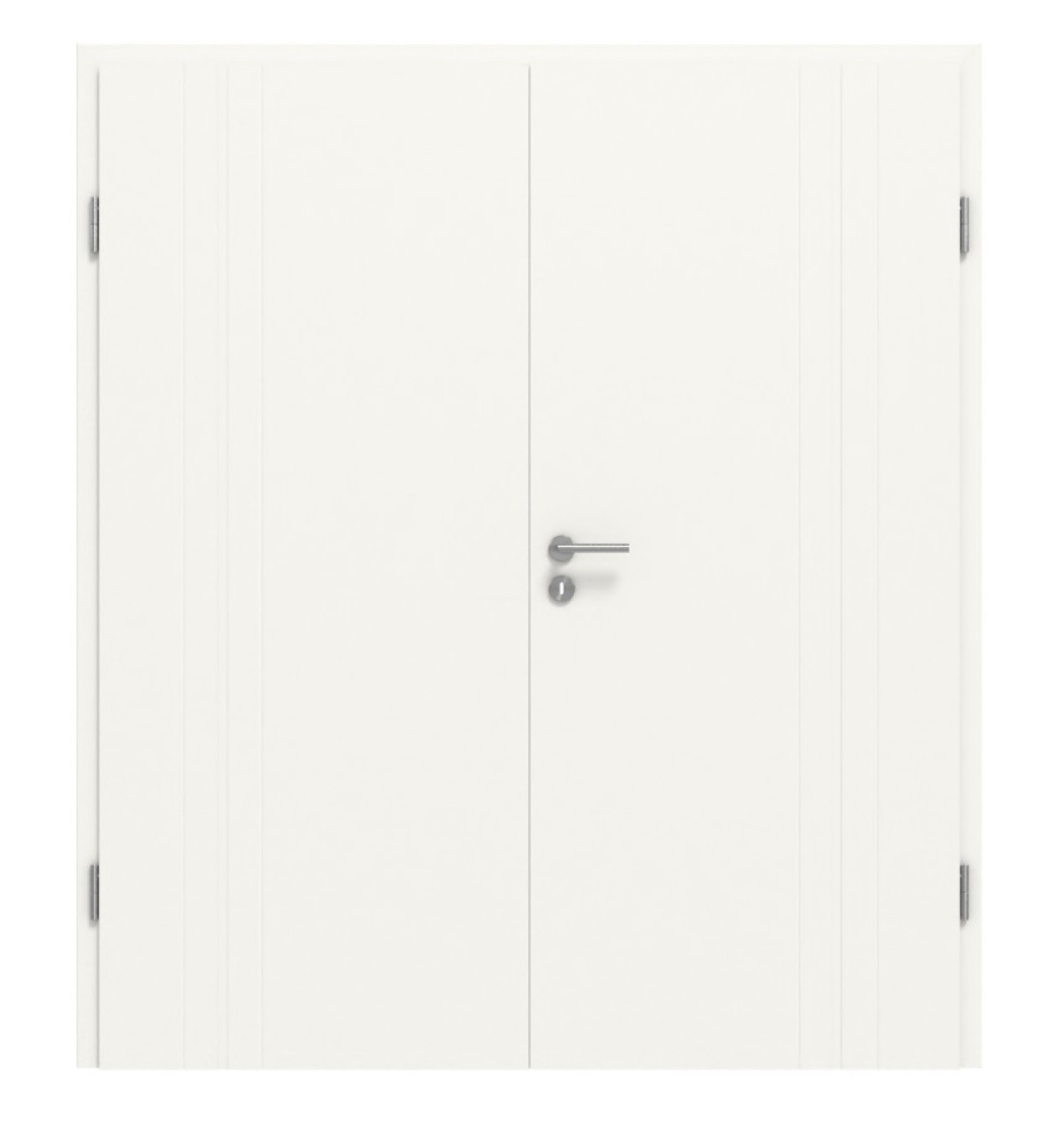 CLASSEN Doppelflügeltür Dynamic 3.22 Weißlack RAL 9016 inkl. Zarge