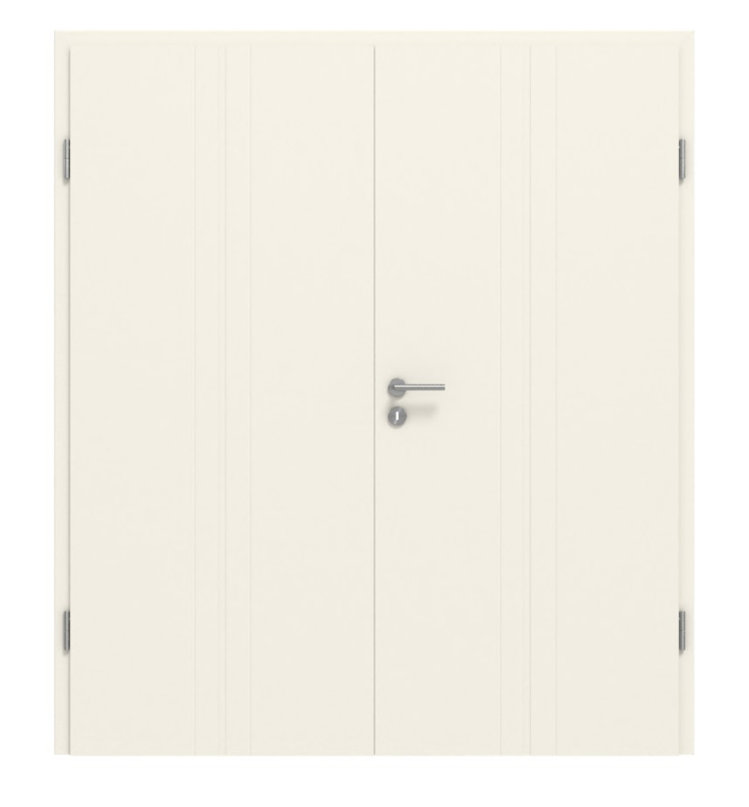 CLASSEN Doppelflügeltür Dynamic 3.23 Weißlack RAL 9010 inkl. Zarge