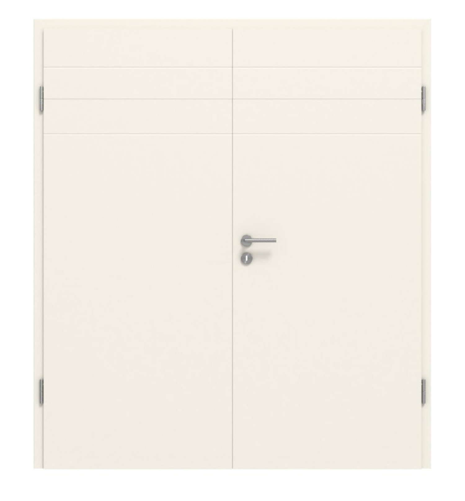 CLASSEN Doppelflügeltür Dynamic 3.25 Weißlack RAL 9010 inkl. Zarge