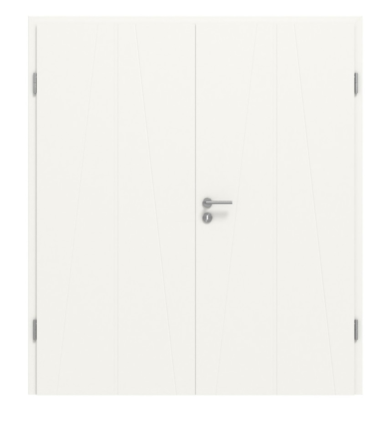 CLASSEN Doppelflügeltür Dynamic 3.29 Weißlack RAL 9016 inkl. Zarge