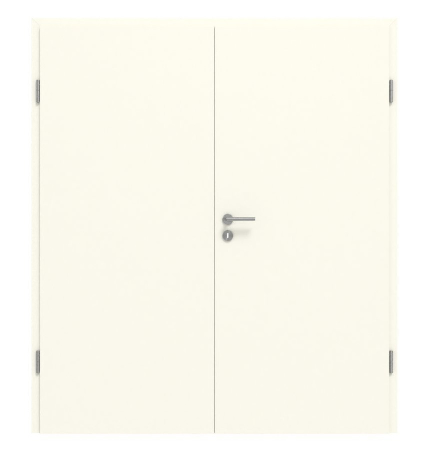 GARANT Doppelflügeltür inkl. Zarge W980ST15 Platinweiß GHK08