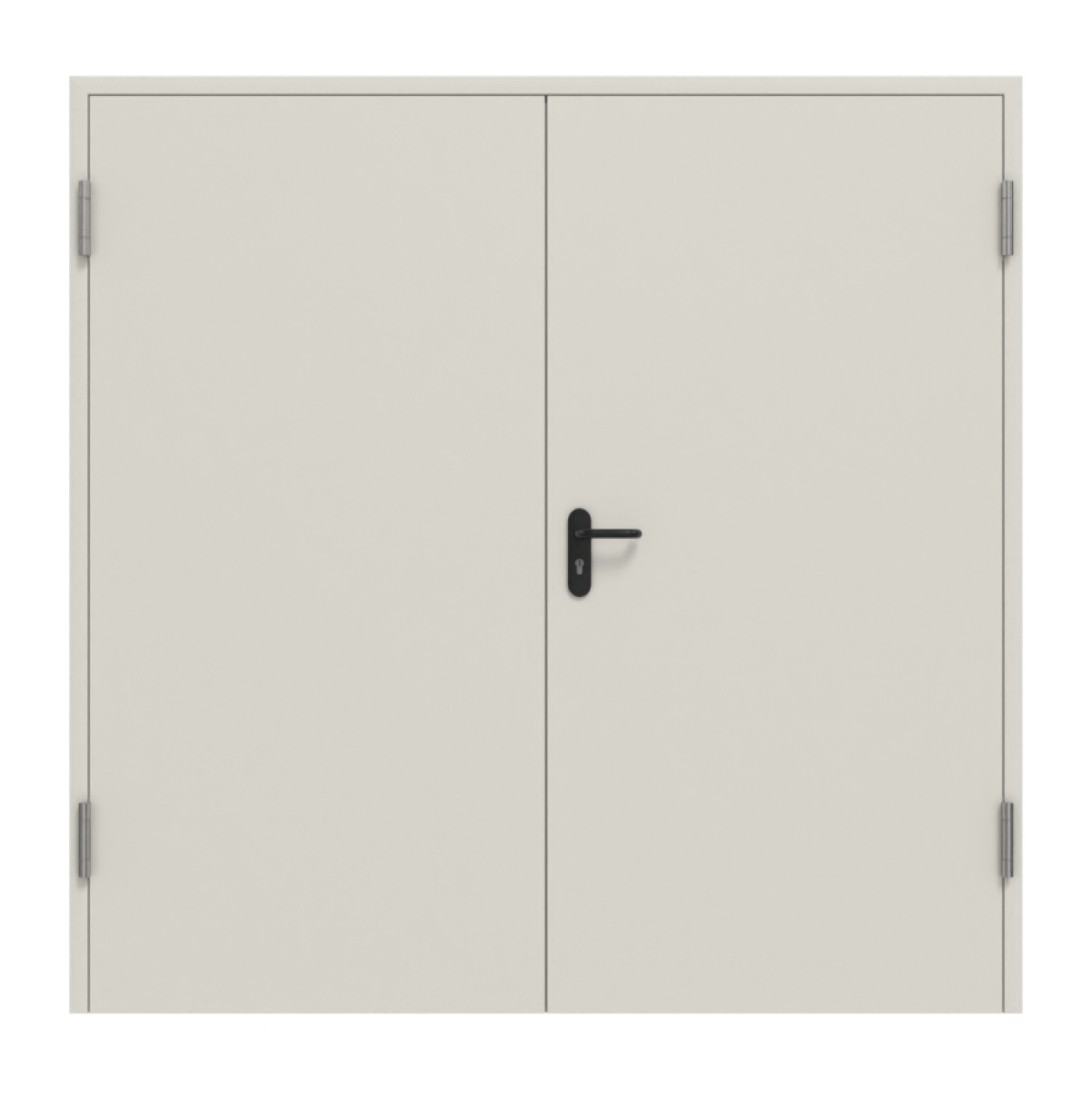 HÖRMANN Innentür-Set 2-flg Stahl Mehrzwecktür STS / STU MZ-2 inkl. 2-schaliger Umfassungszarge