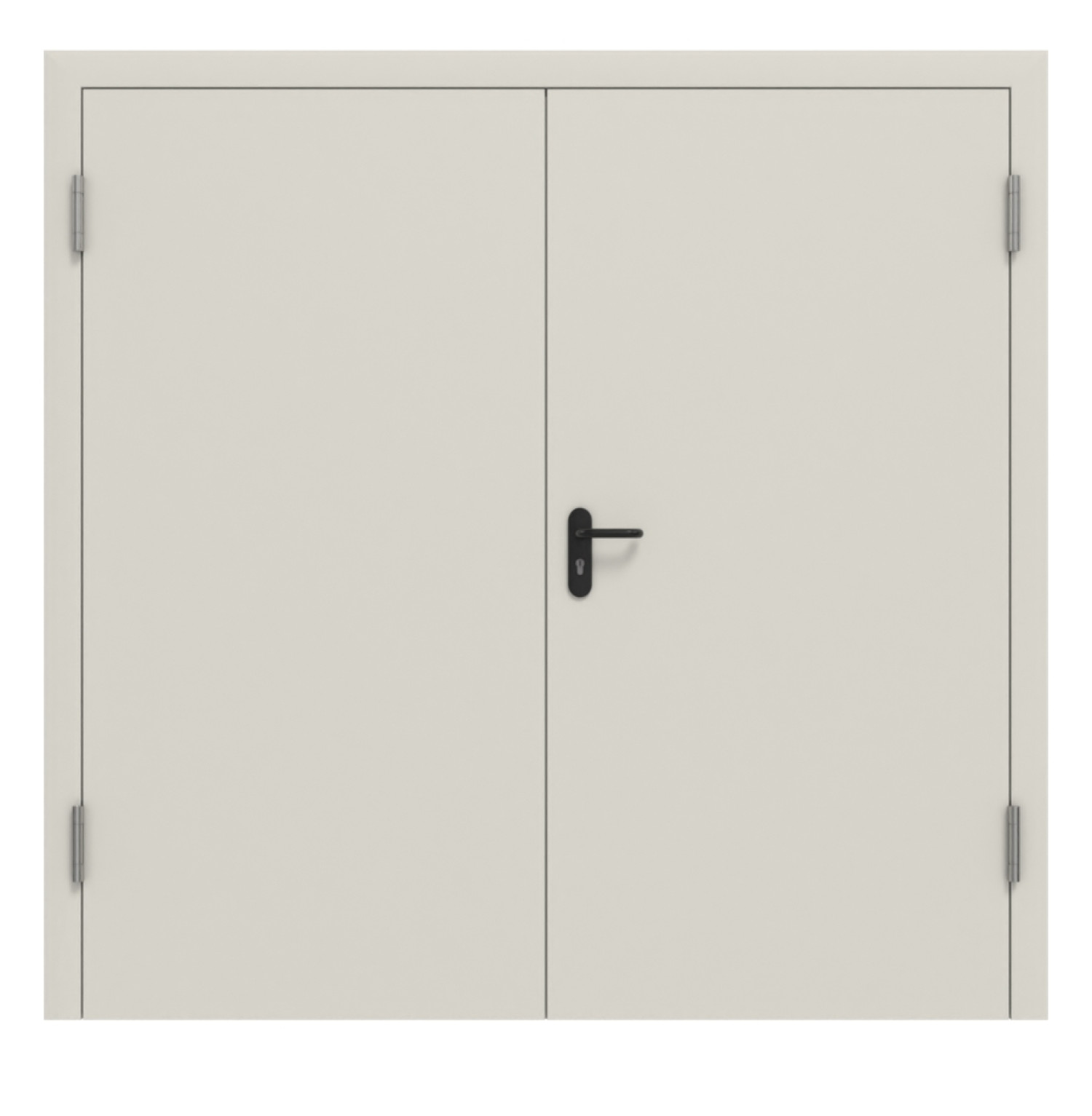 HÖRMANN Innentür-Set 2-flg Stahl Mehrzwecktür STS / STU MZ-2 inkl. Blendrahmen