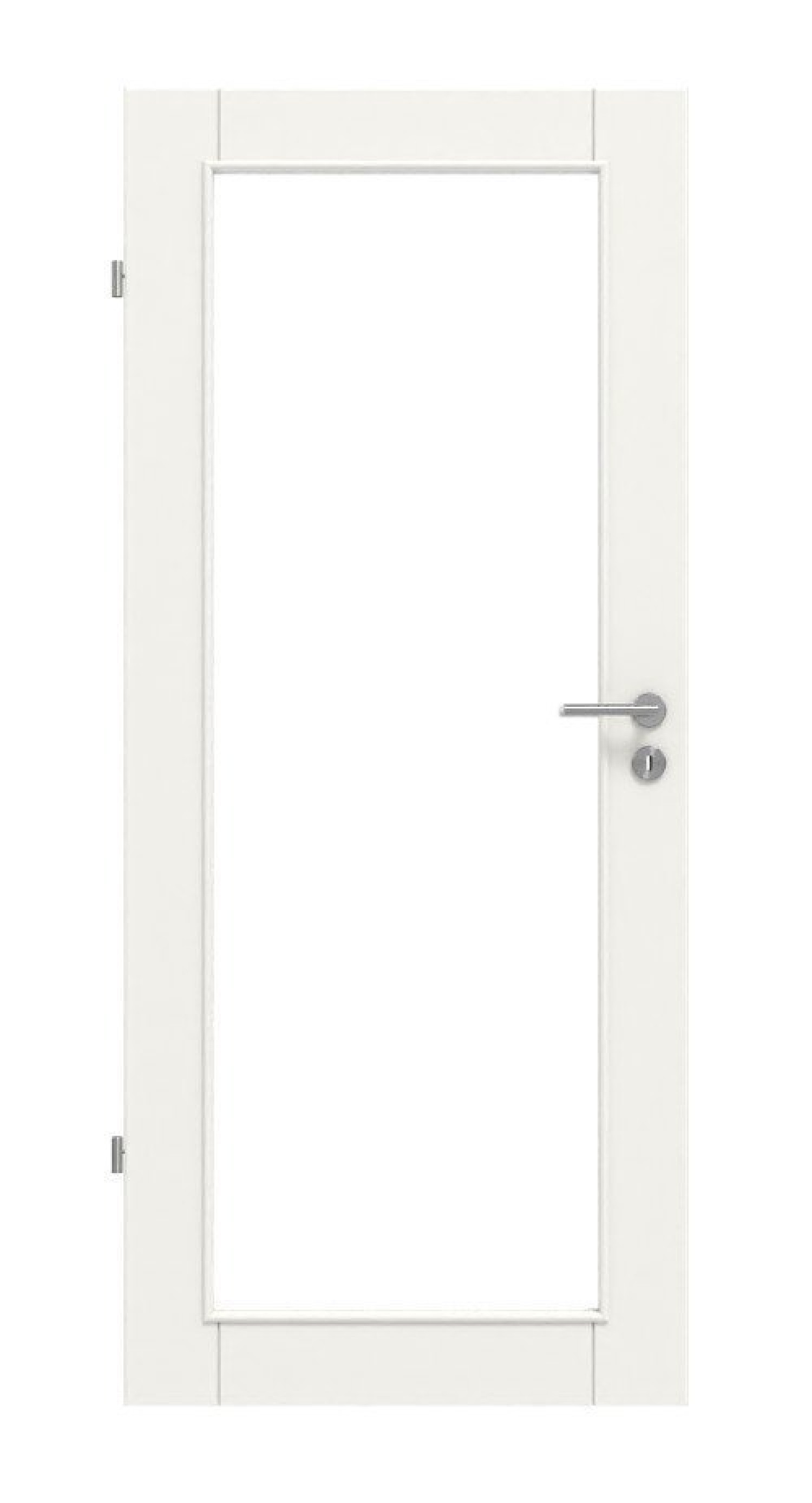 Frontansicht von Signum 16 LA 27 Basic Lack Verkehrsweiß RAL 9016 Innentür - Huga