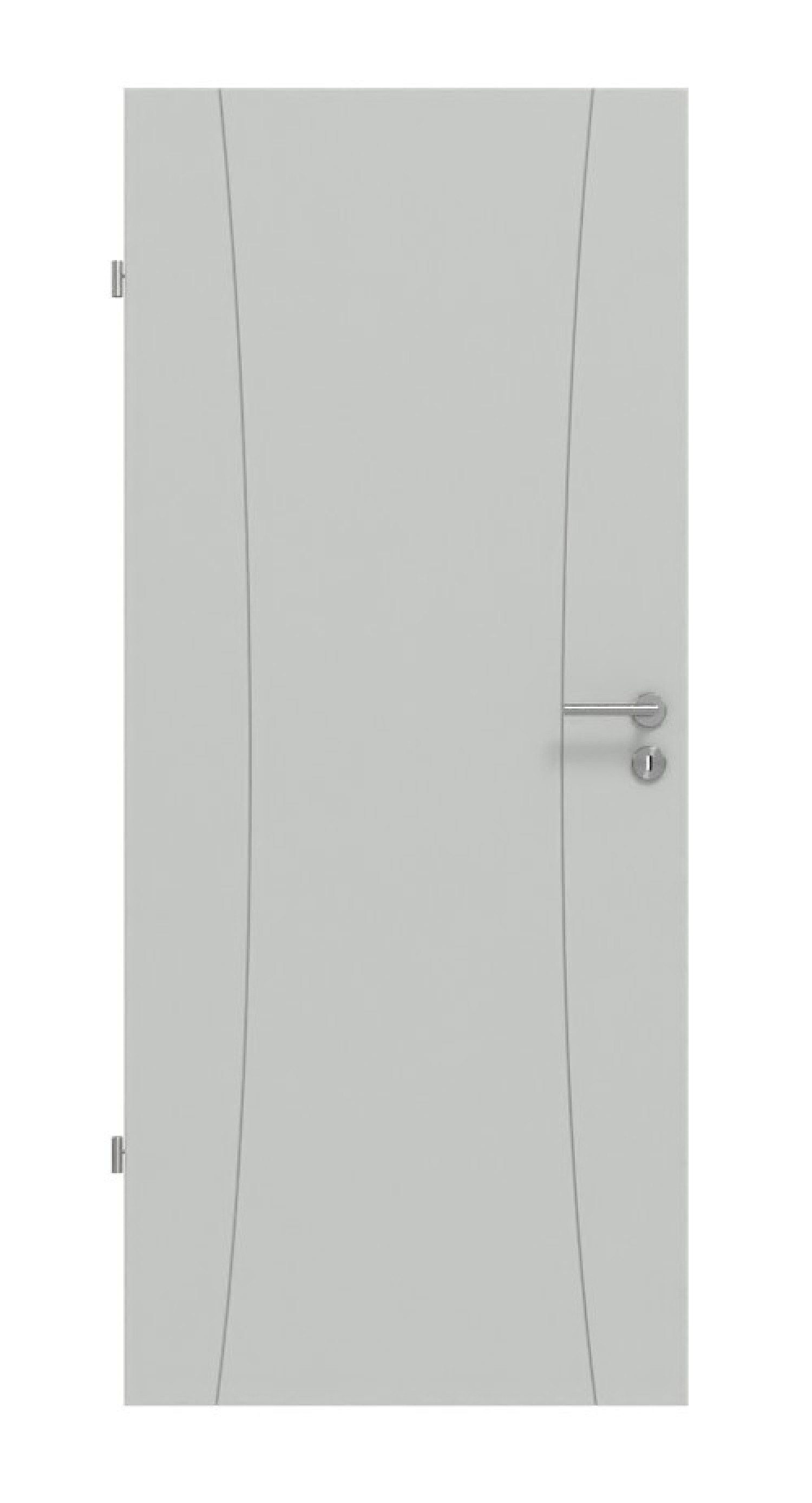 HÖRMANN Innentür Groove 20 Grau RAL 7035 Lack DesignLine