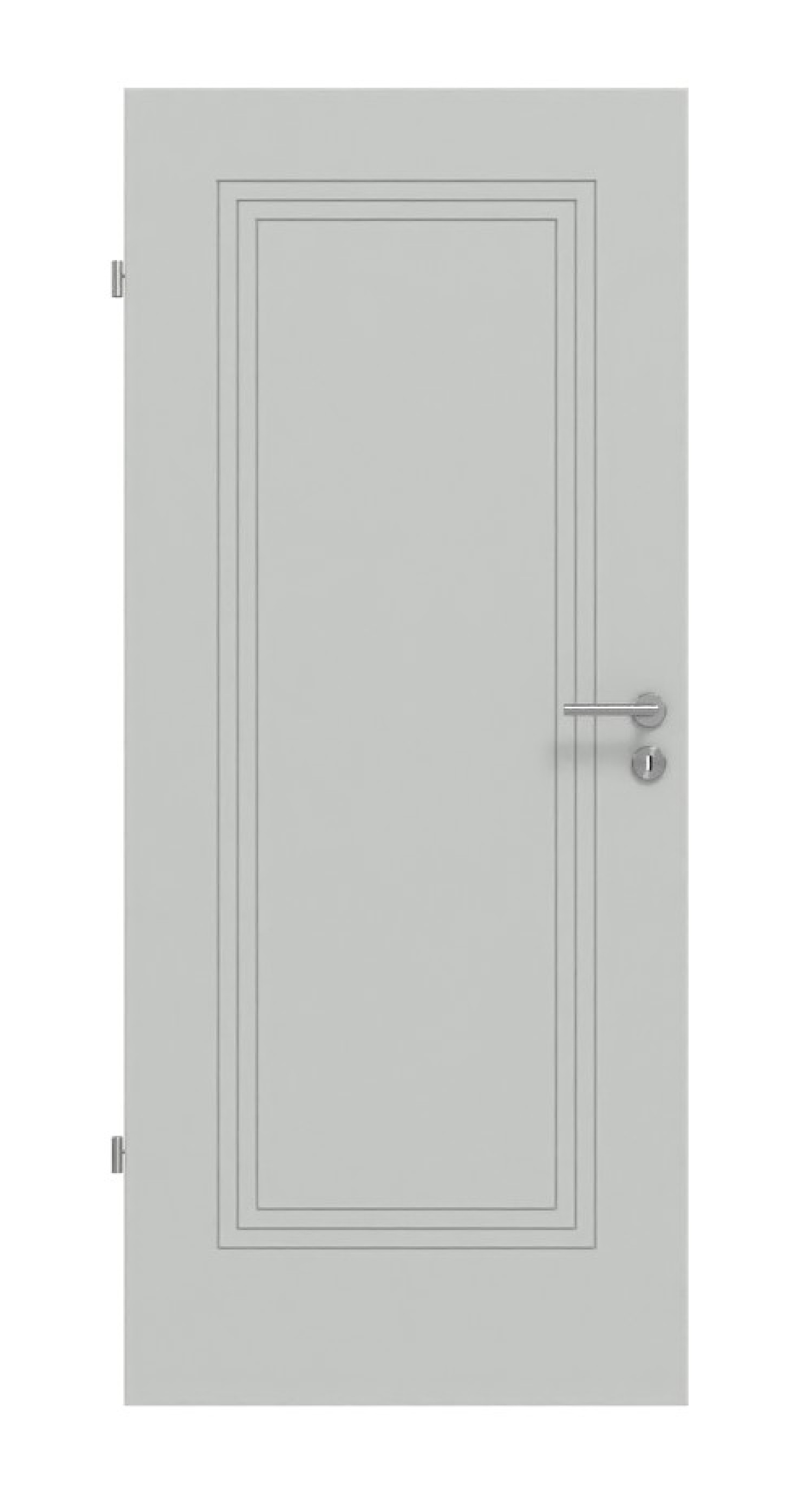 HÖRMANN Innentür Groove 21 Grau RAL 7035 Lack DesignLine