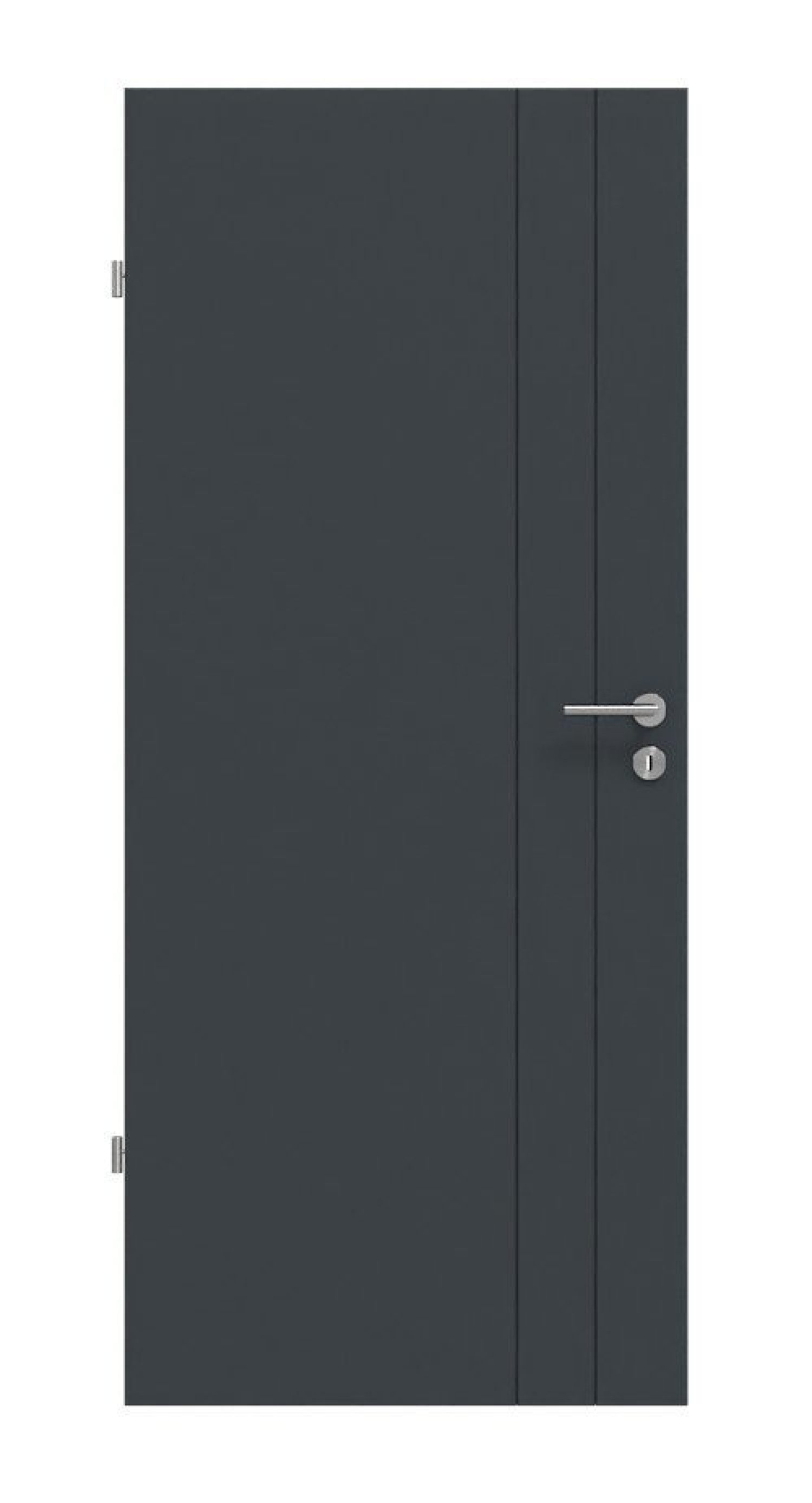 Frontansicht von Signum 44 Basic Lack Anthrazit RAL 7016 Innentür - Huga