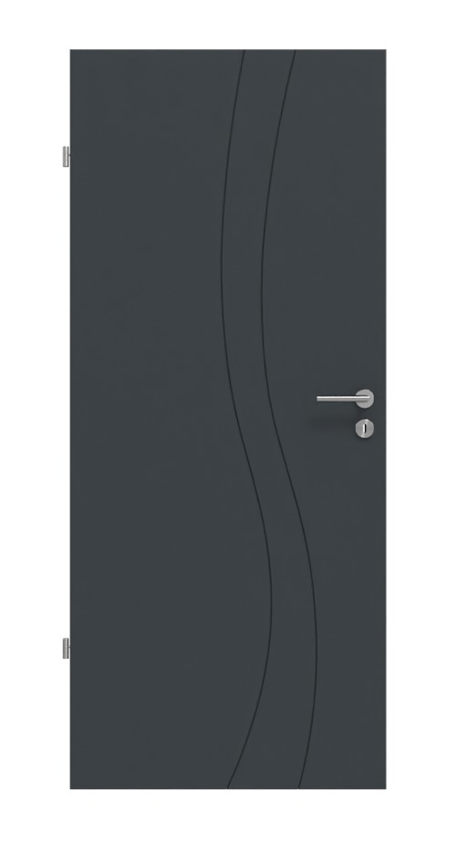 HÖRMANN Innentür Groove 51 Anthrazit RAL 7016 Lack DesignLine