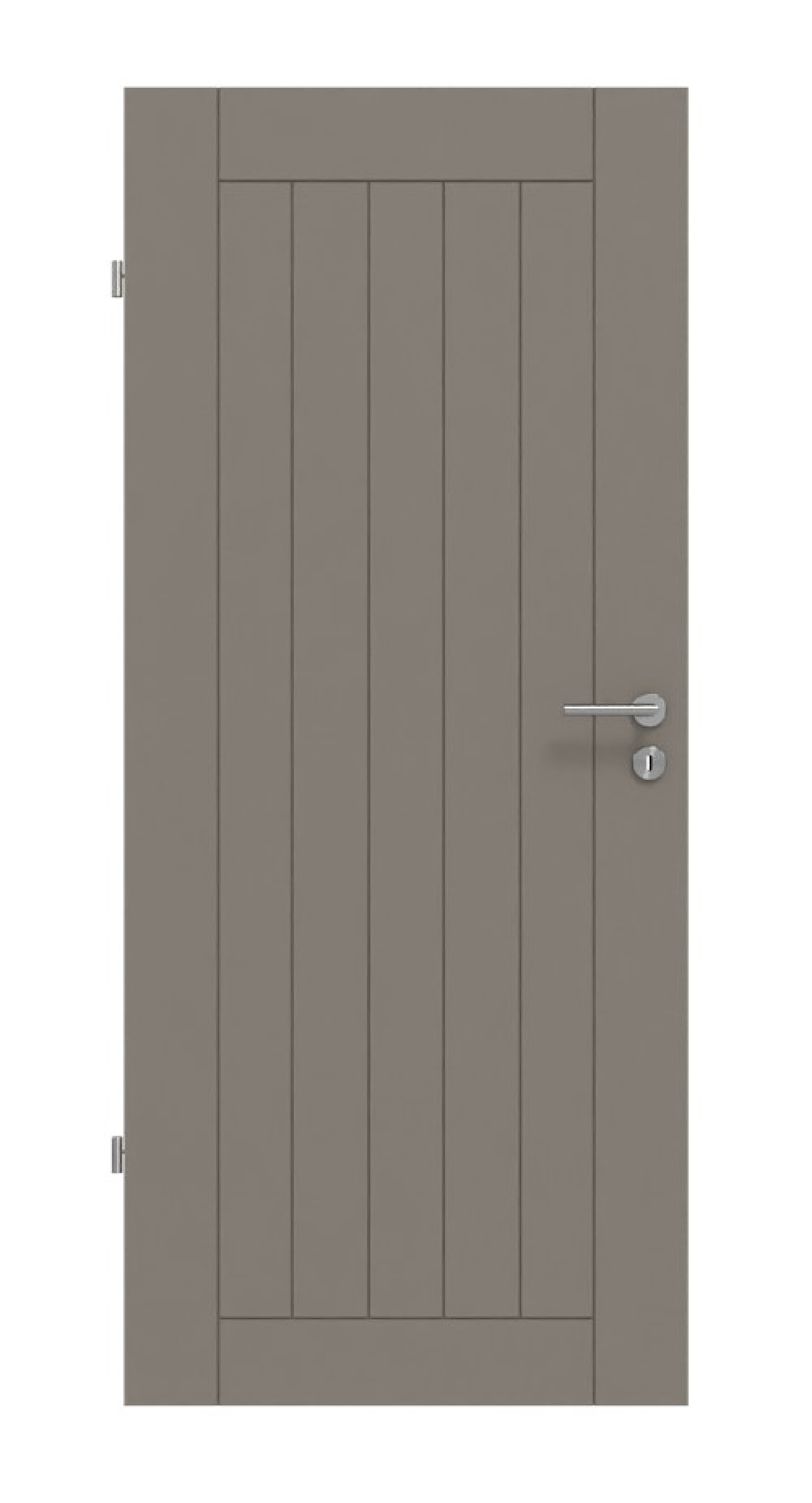 HÖRMANN Innentür Groove 54 Taupe RAL 7048 Lack DesignLine