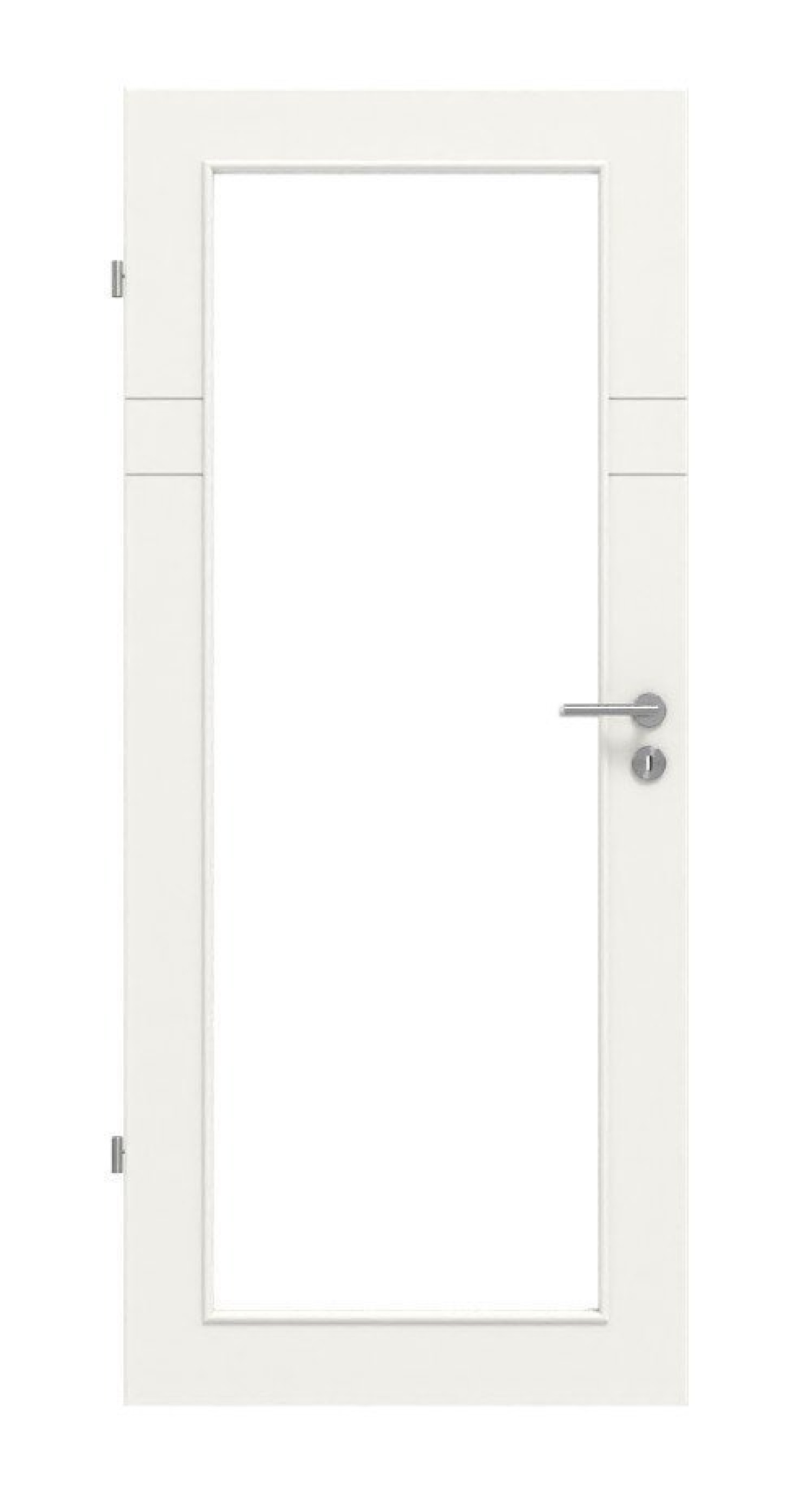 Frontansicht von Signum 78 LA 27 Basic Lack Verkehrsweiß RAL 9016 Innentür - Huga