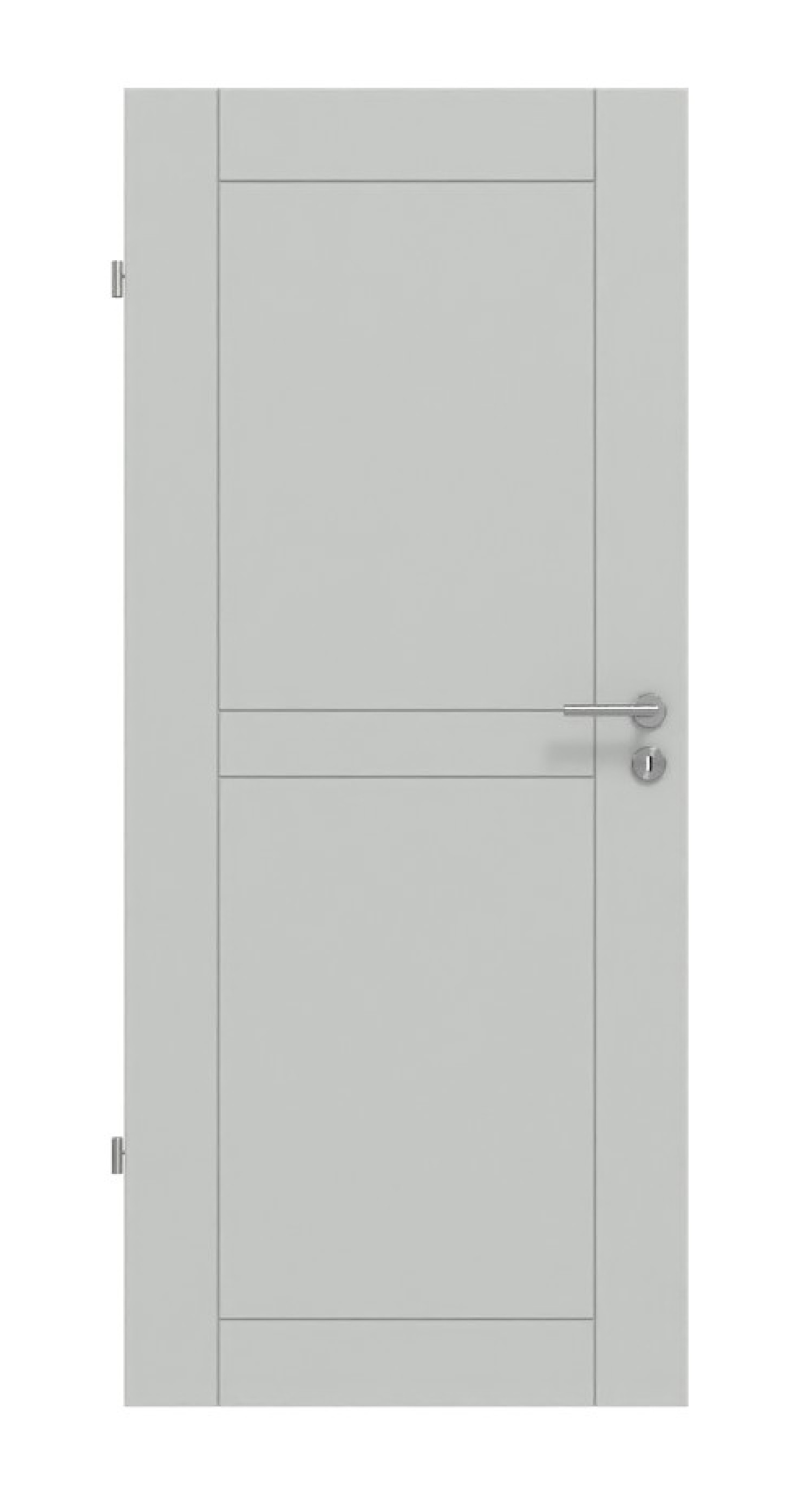 HÖRMANN Innentür Groove 88 Grau RAL 7035 Lack DesignLine