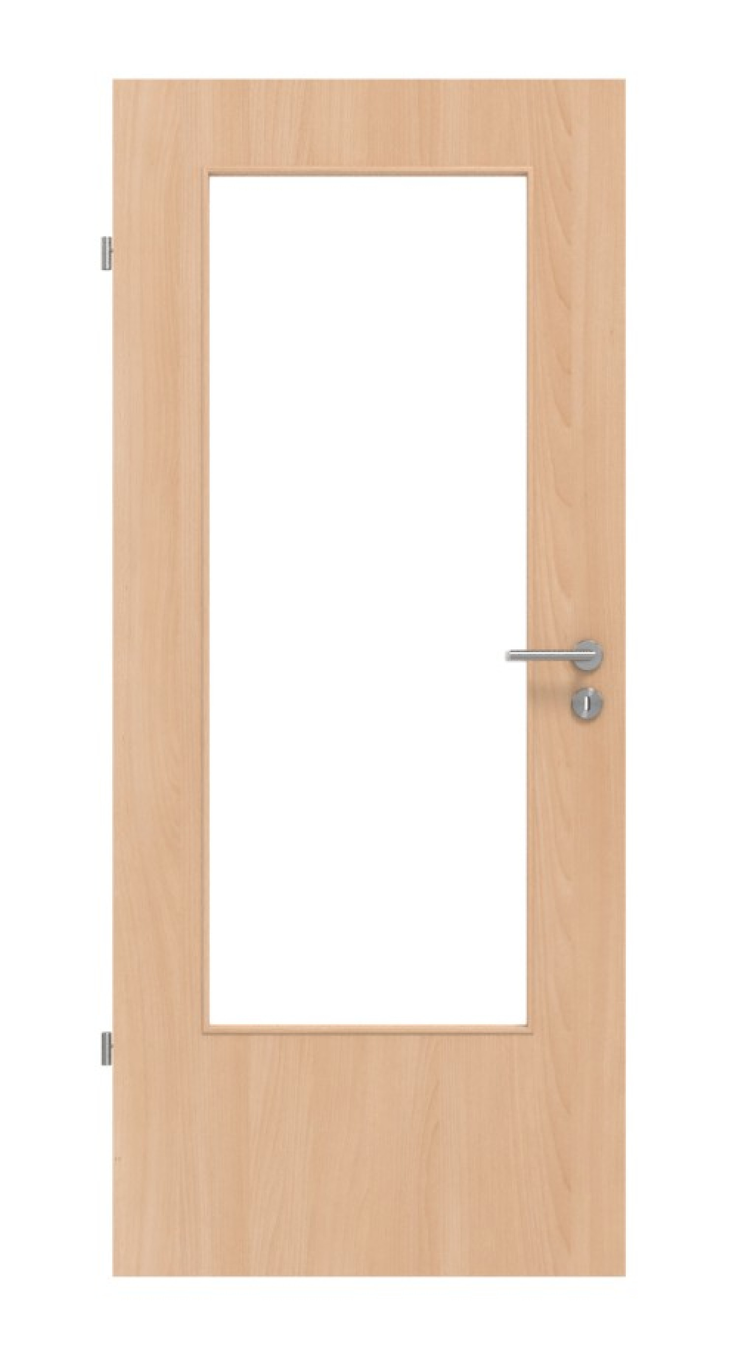 JELD-WEN Nassraumtür Cosmo Buche HPL-Urban mit Lichtausschnitt LÖ-23