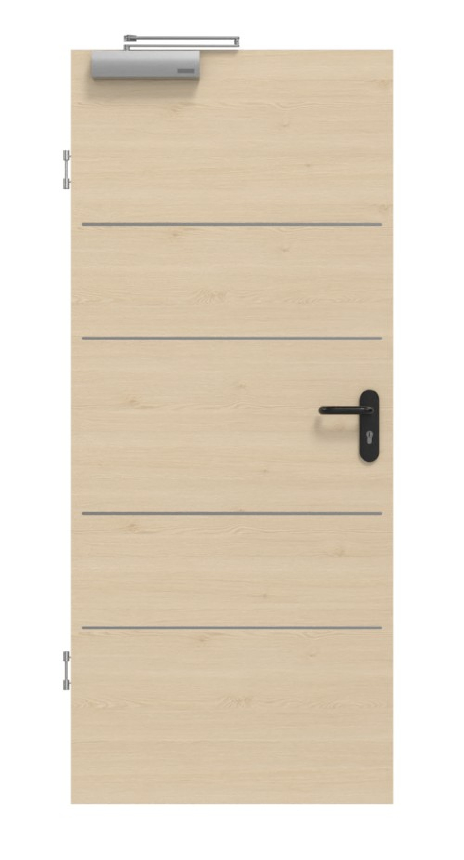 GARANT Rauchschutztür Corona 733 Quer Authentic Sand CePaL