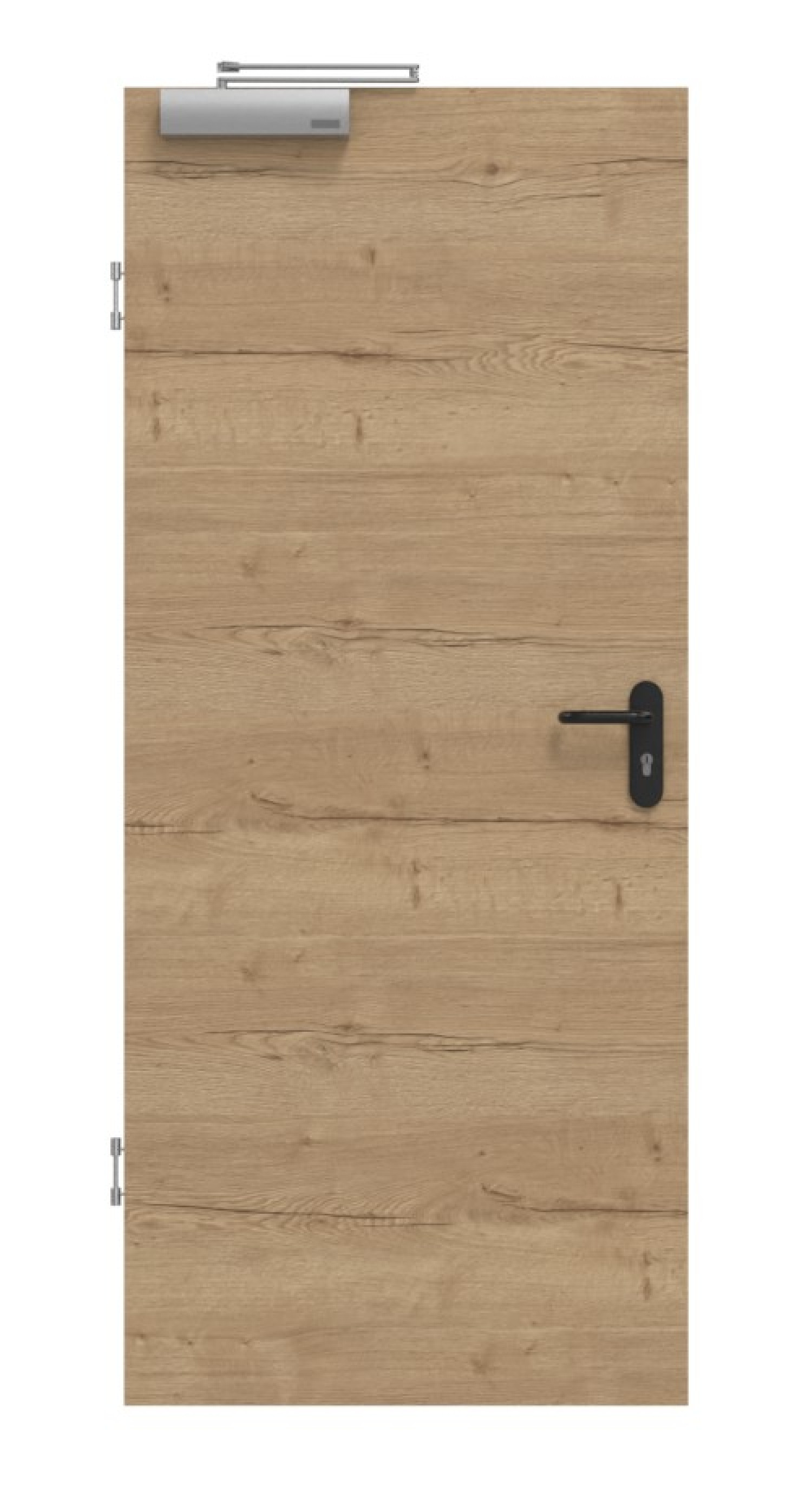 GARANT Rauchschutztür Quer Authentic Risseiche GCK08