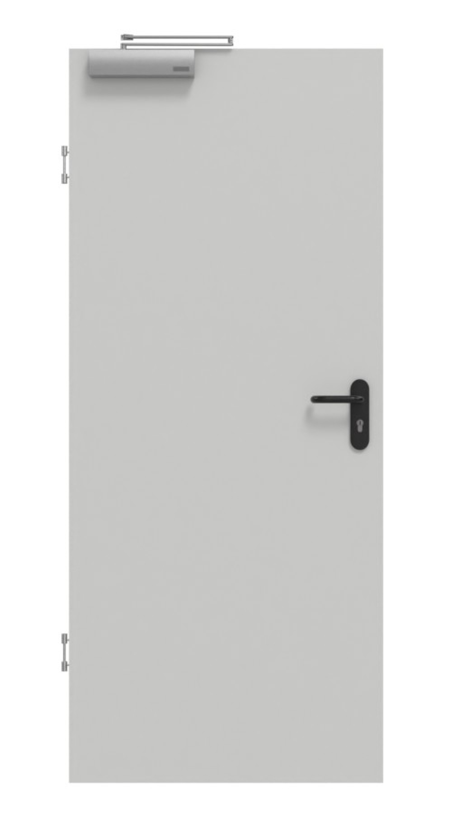 GARANT Rauchschutztür D92-60 Dove Grey Resopal