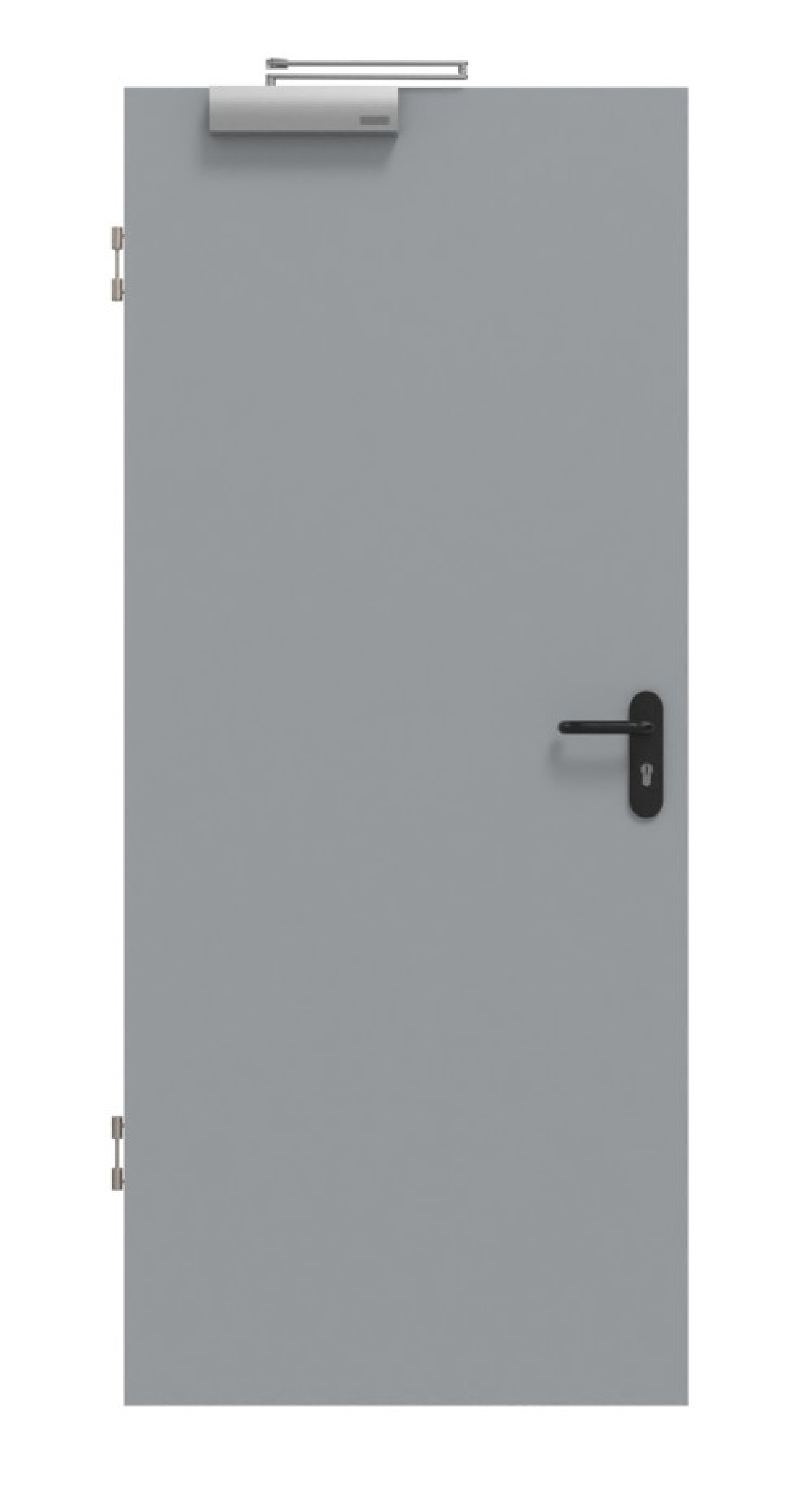 Bild von Flint Grey Laminat DuriTop (CPL) Rauchschutztür - Jeld-Wen