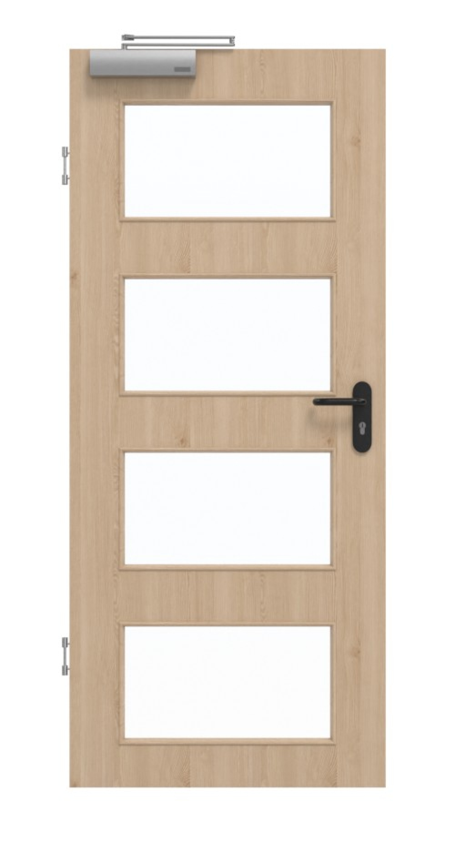 GARANT Rauchschutztür Authentic Achat GCK08 mit Lichtausschnitt LA-11