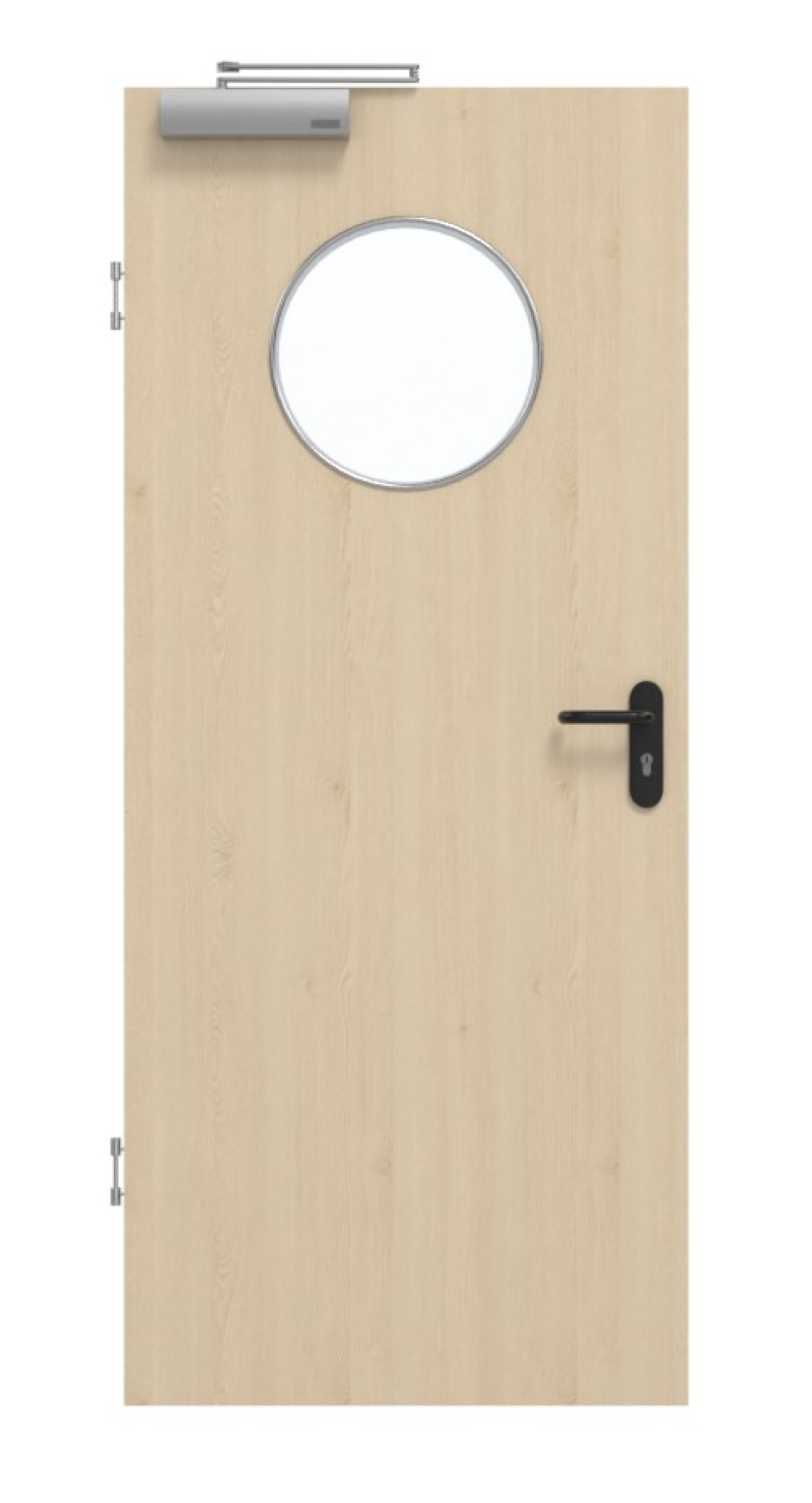 GARANT Rauchschutztür Authentic Sand GCK08 mit Lichtausschnitt LA-13