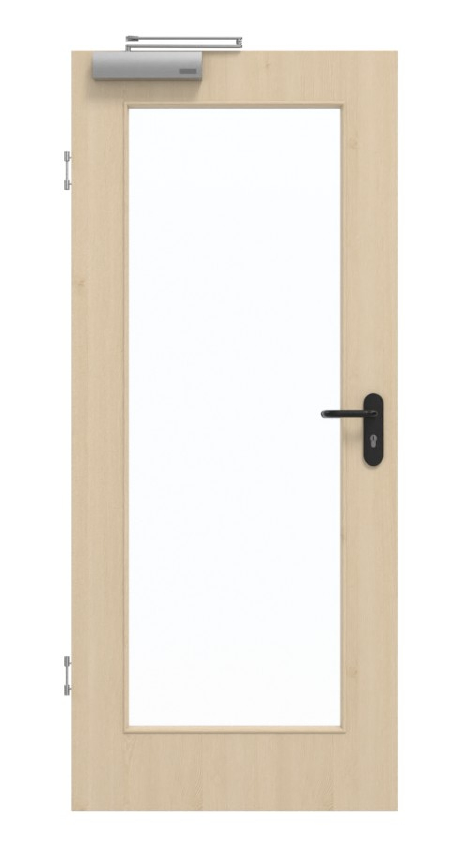 GARANT Rauchschutztür Authentic Sand GCK08 mit Lichtausschnitt LA-2